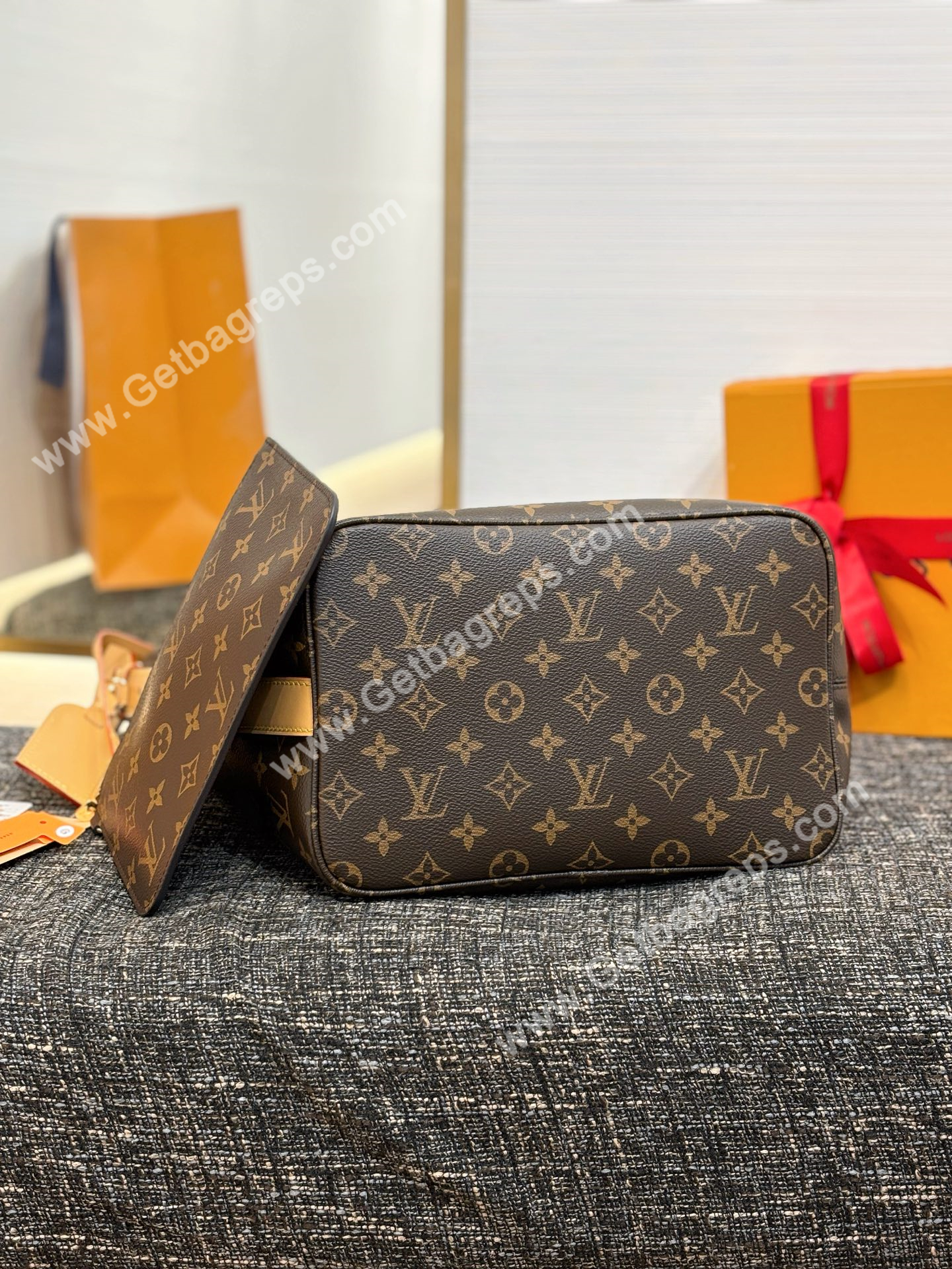 LV M12926 Large All in Bb Monogram