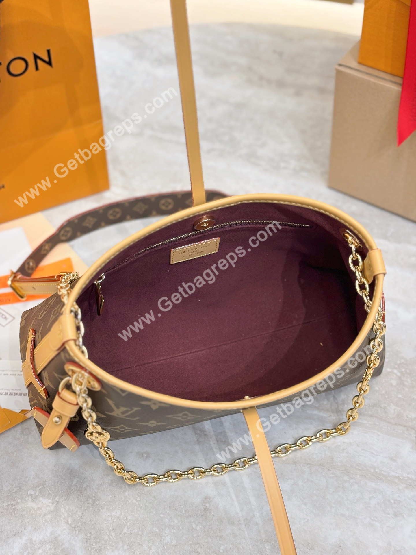 LV M13014 CarryAll BB Monogram Canvas