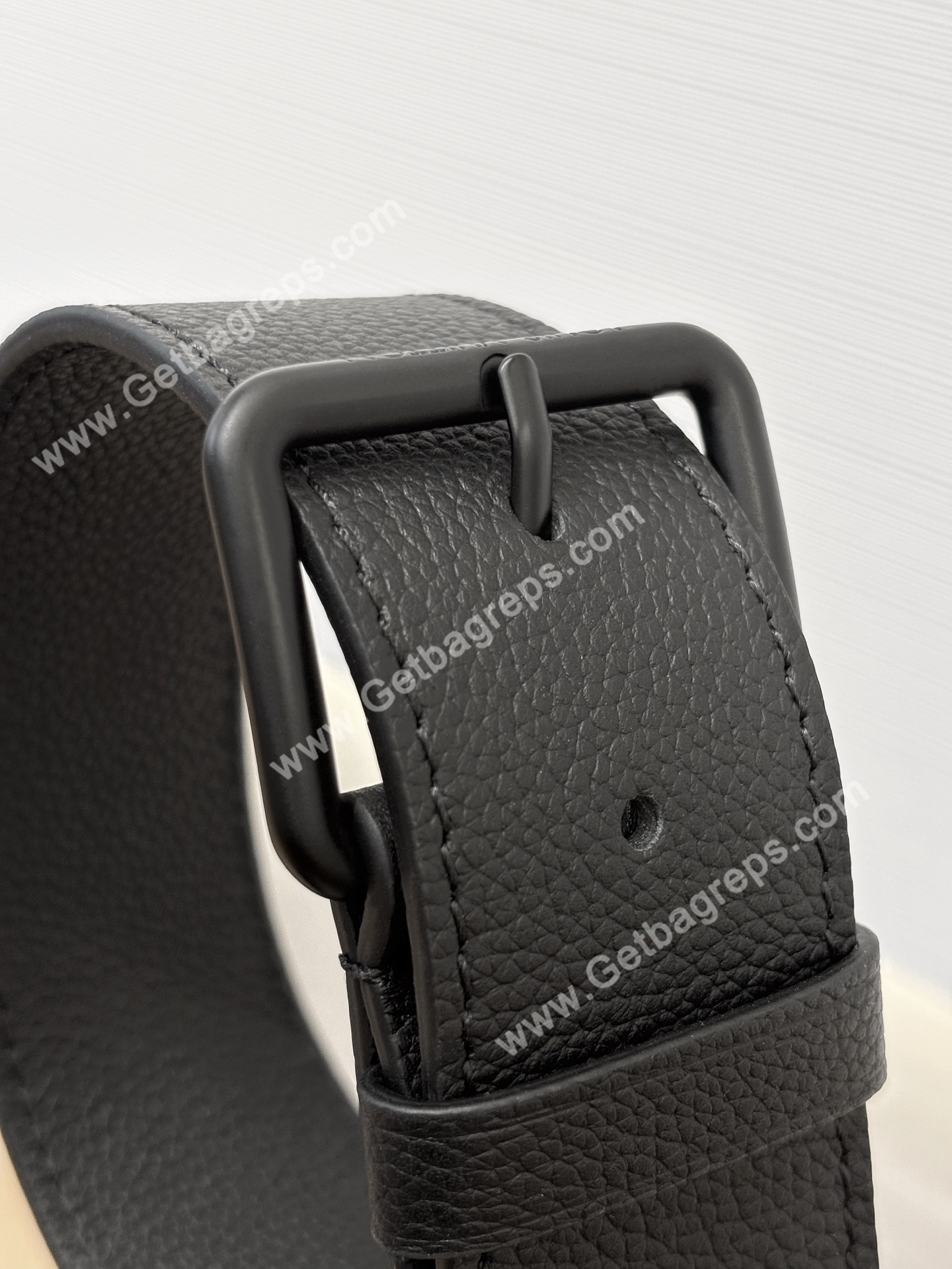 LV M26763 Rush Bumbag Black Monogram Midnight