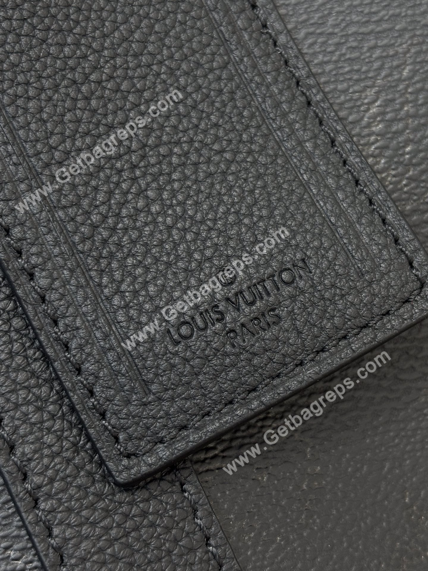 LV M28403 Keepall Bandouliere 45 Black Monogram Midnight
