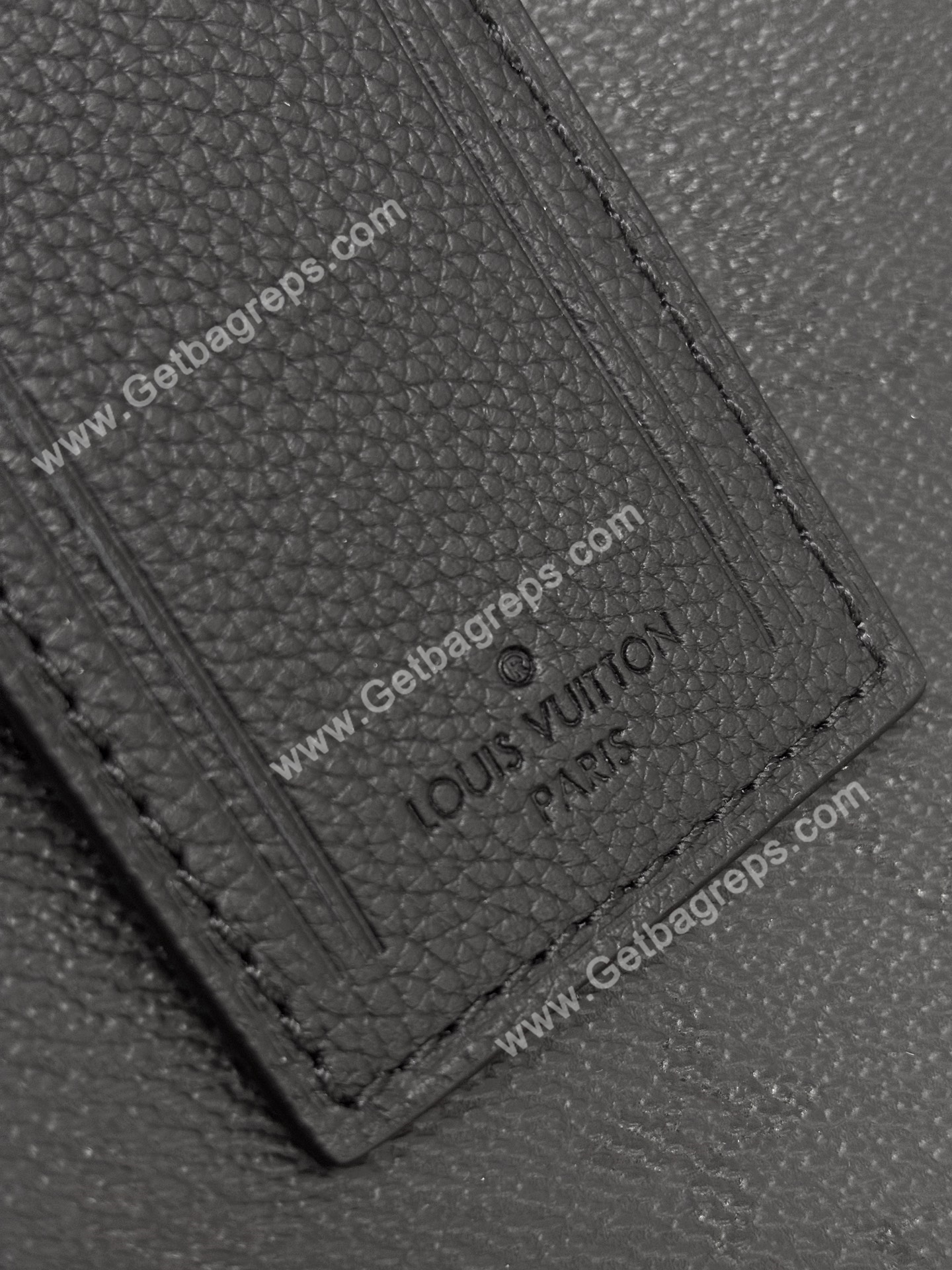 LV M28403 Keepall Bandouliere 55 Black Monogram Midnight