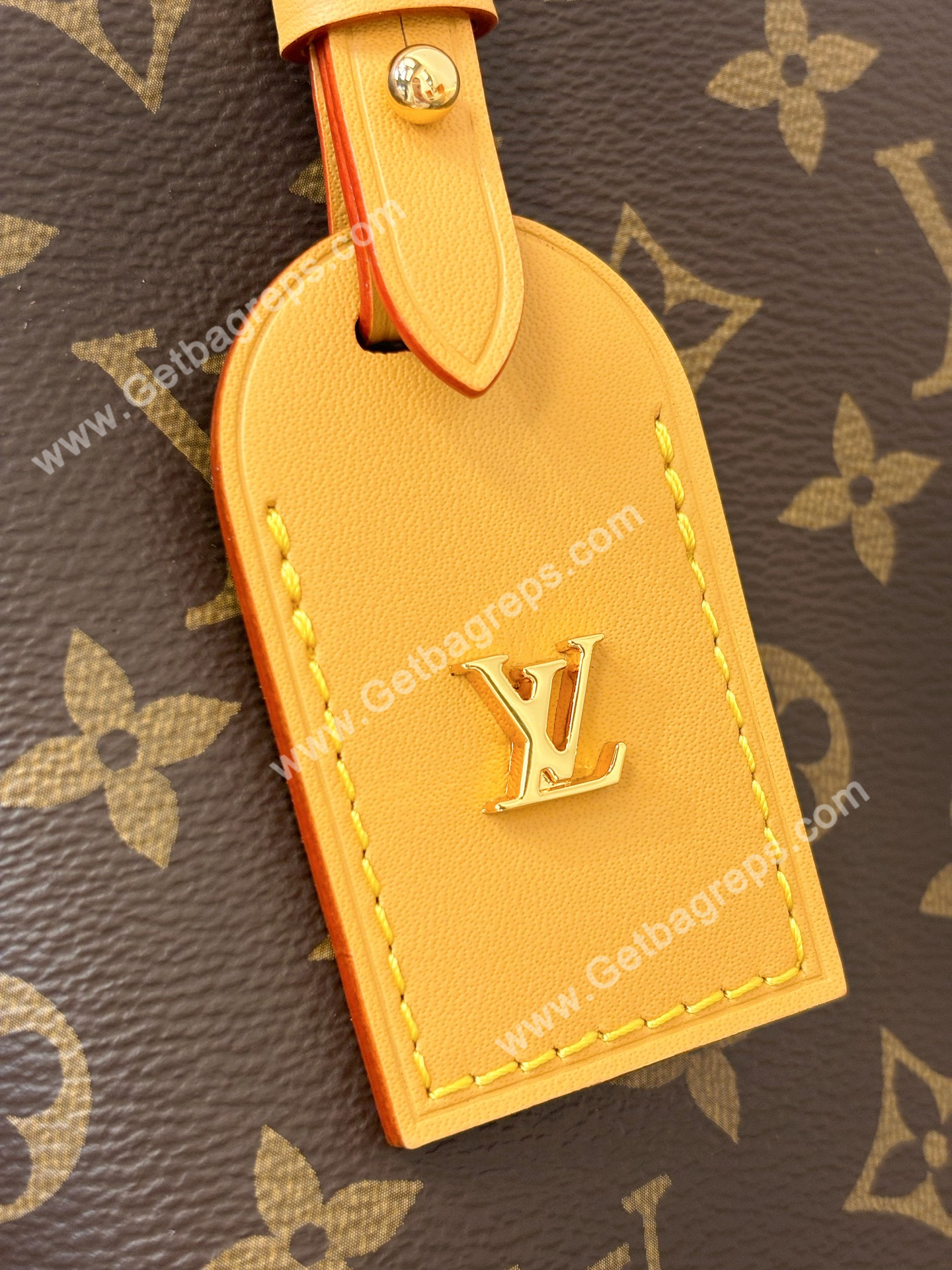 LV M46197 Carryall Monogram Canvas MM Hobo Bag