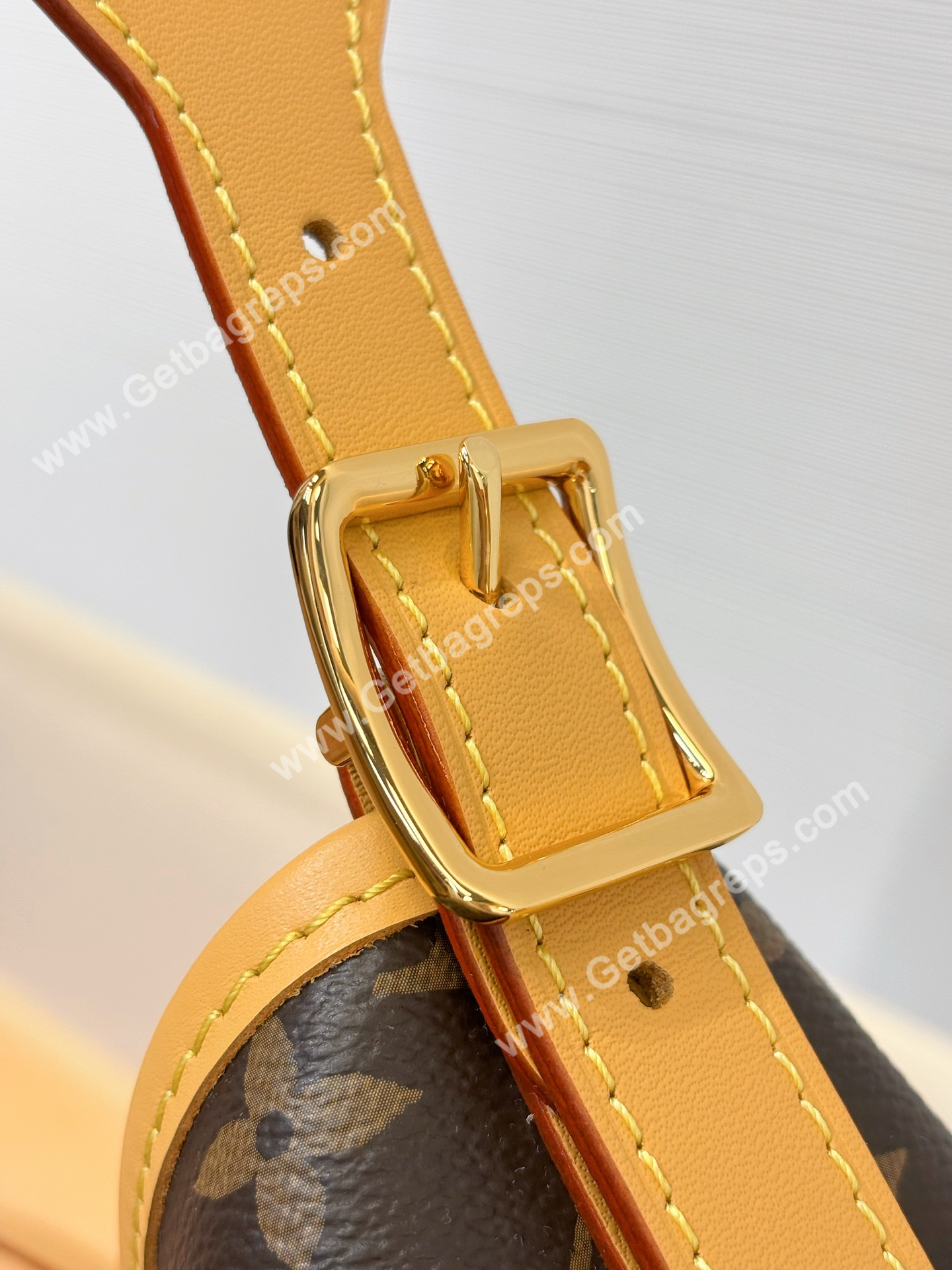 LV M46203 Carryall Monogram Canvas PM Hobo Bag