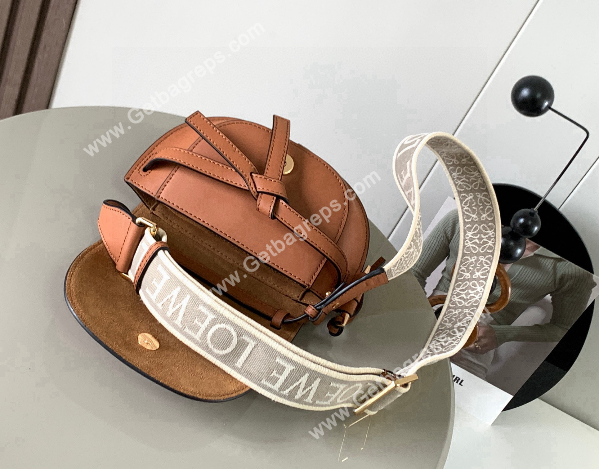 Loewe Mini Gate Dual Bag-0006