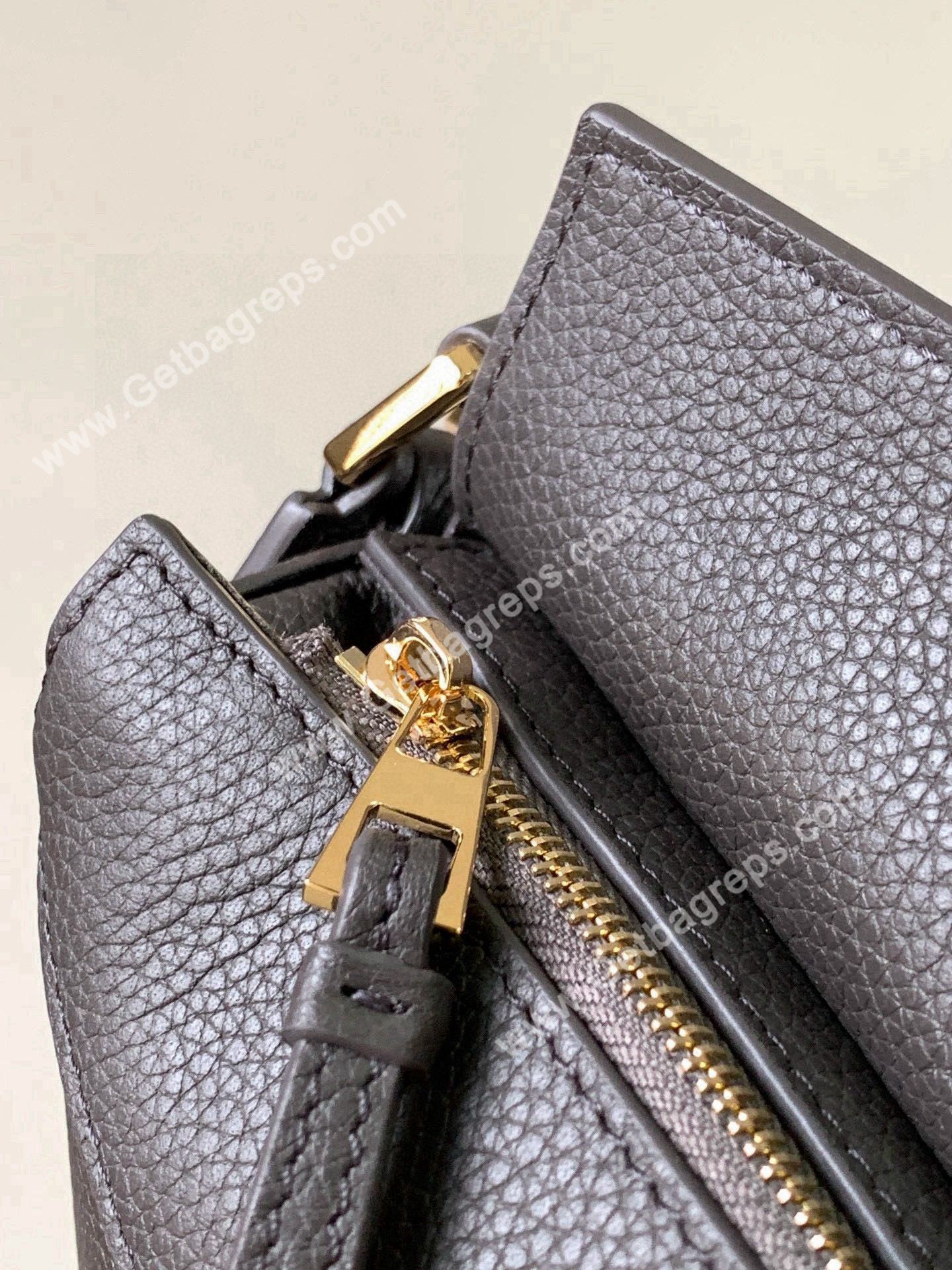 Loewe Mini Puzzle Edge Bag in Soft Grained Calfskin-001