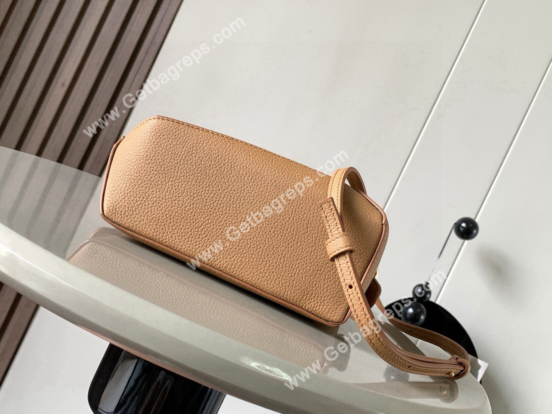 Loewe Mini Puzzle Edge Bag in Soft Grained Calfskin-002