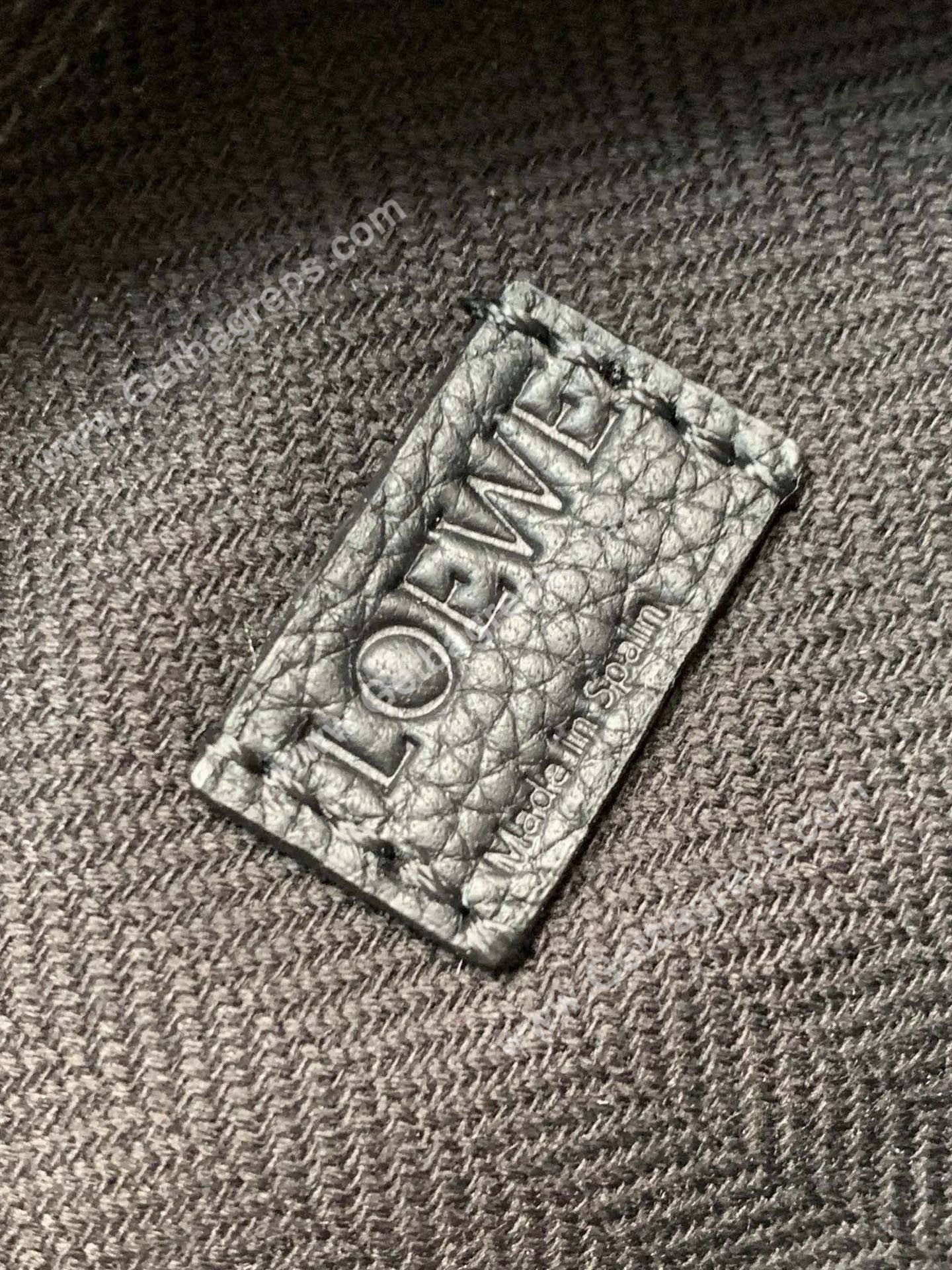 Loewe Mini Puzzle Edge Bag in Soft Grained Calfskin-008