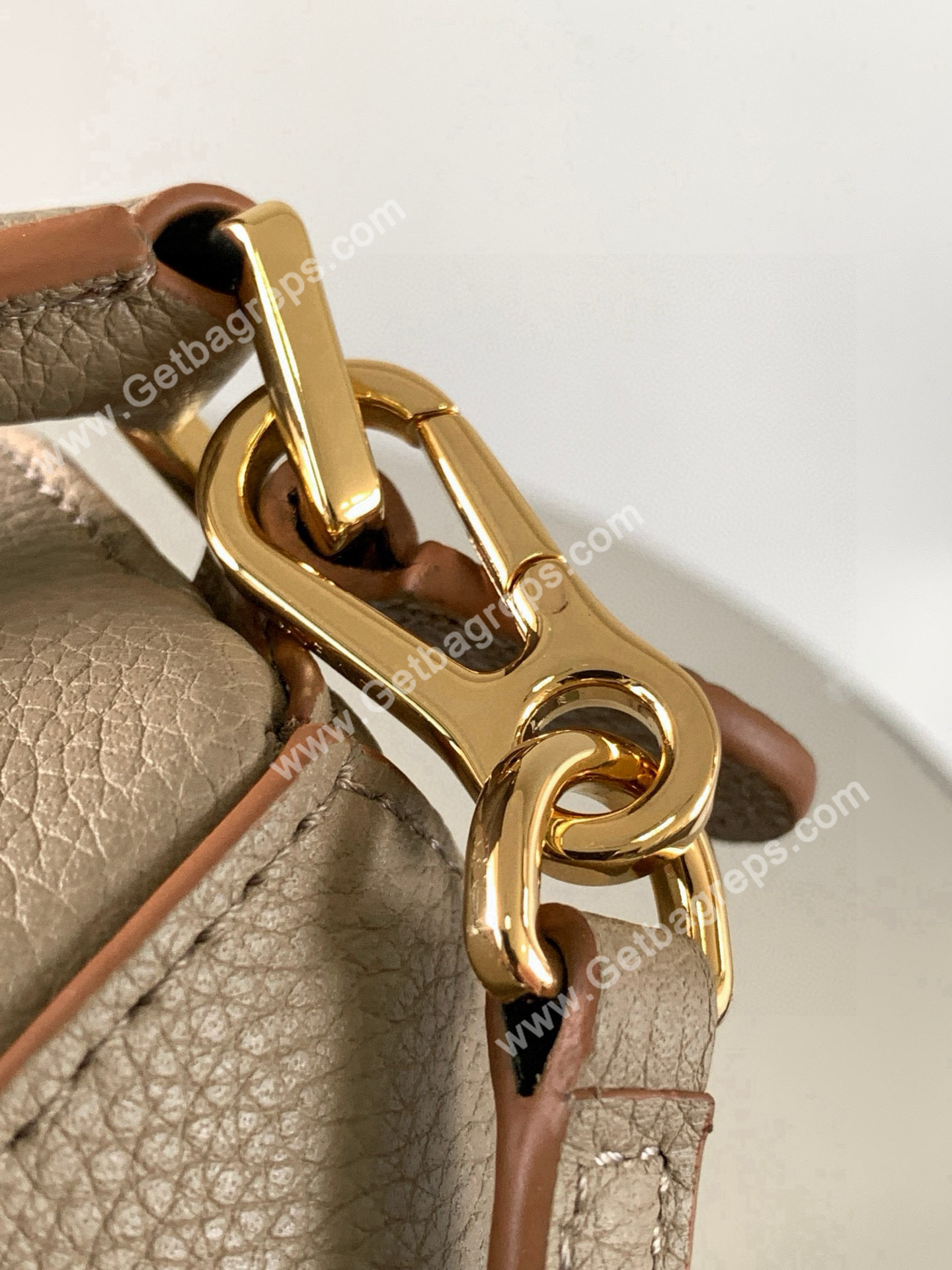 Loewe Mini Puzzle Edge Bag in Soft Grained Calfskin-009