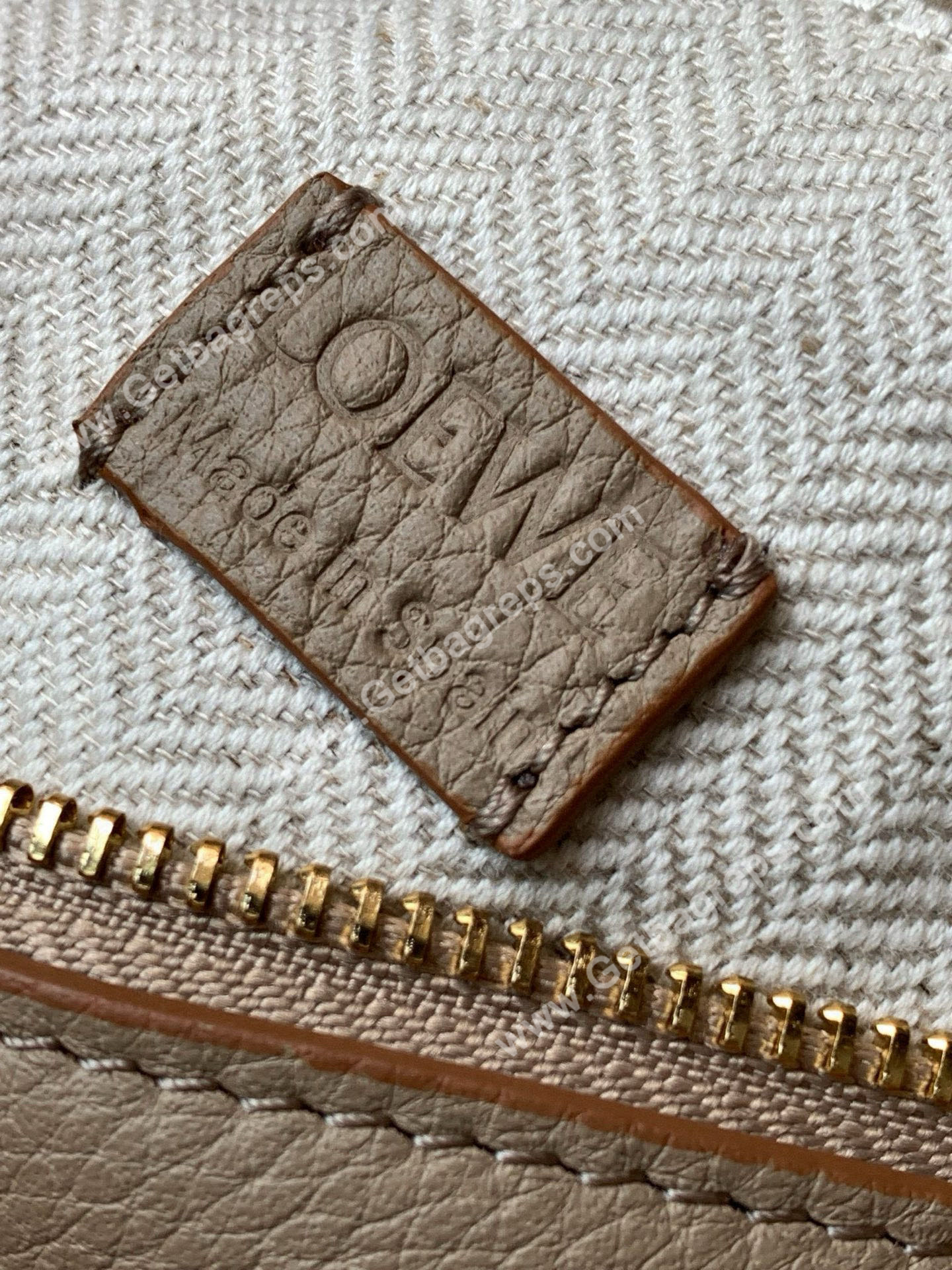 Loewe Mini Puzzle Edge Bag in Soft Grained Calfskin-009