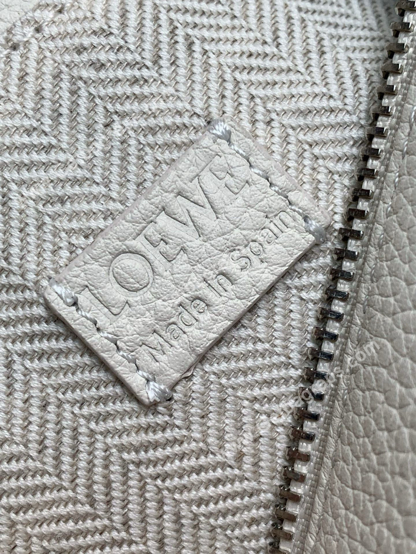 Loewe Mini Puzzle Edge Bag in Soft Grained Calfskin-010