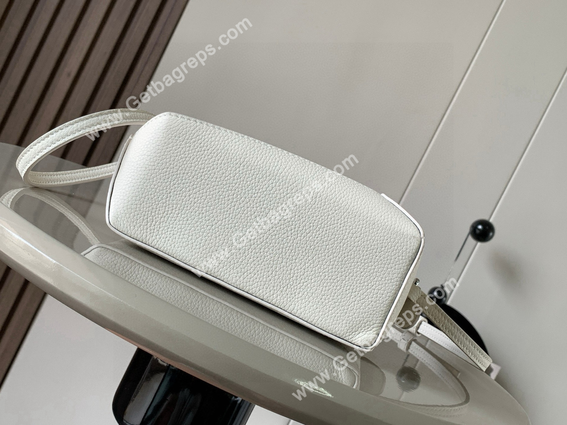 Loewe Mini Puzzle Edge Bag in Soft Grained Calfskin-010