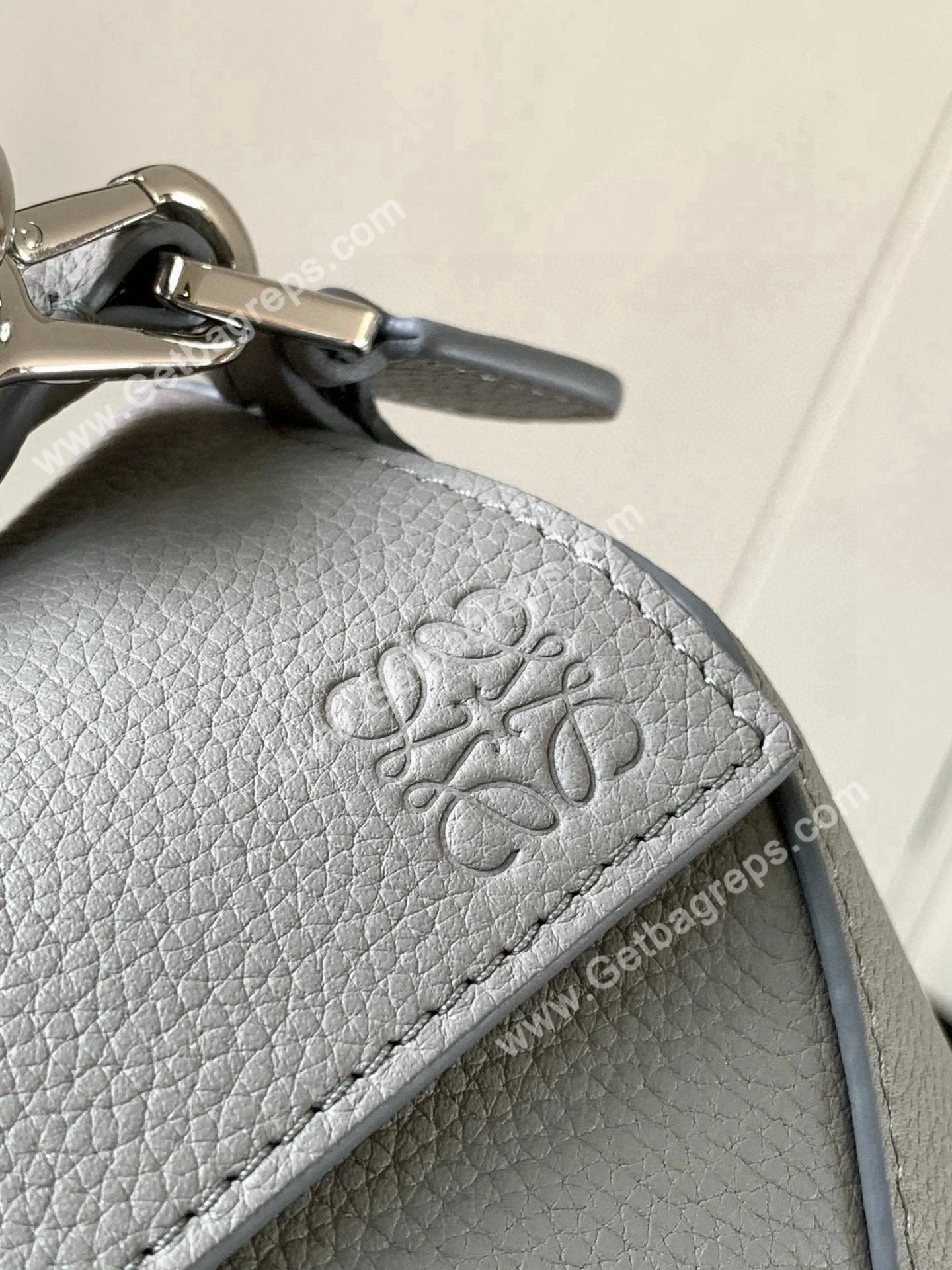 Loewe Mini Puzzle Edge Bag in Soft Grained Calfskin-011