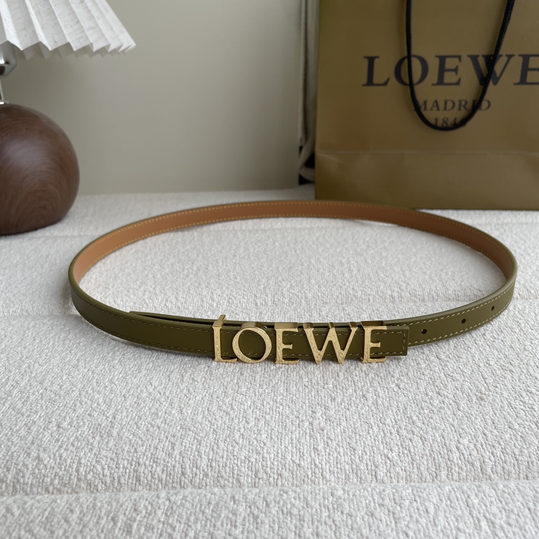 Loewe Womens Leather Belt Width 15mm-0003