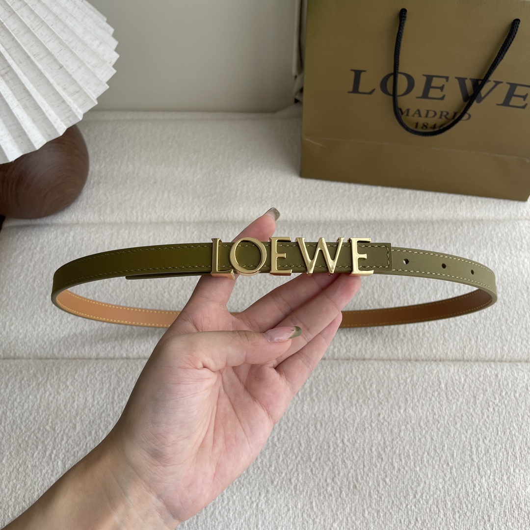 Loewe Womens Leather Belt Width 15mm-0003