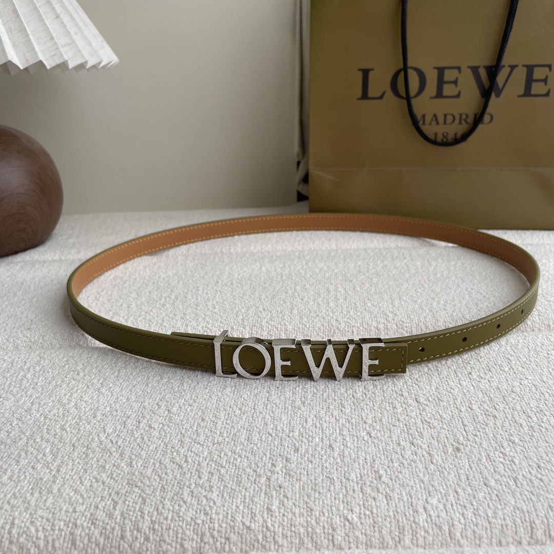 Loewe Womens Leather Belt Width 15mm-0004