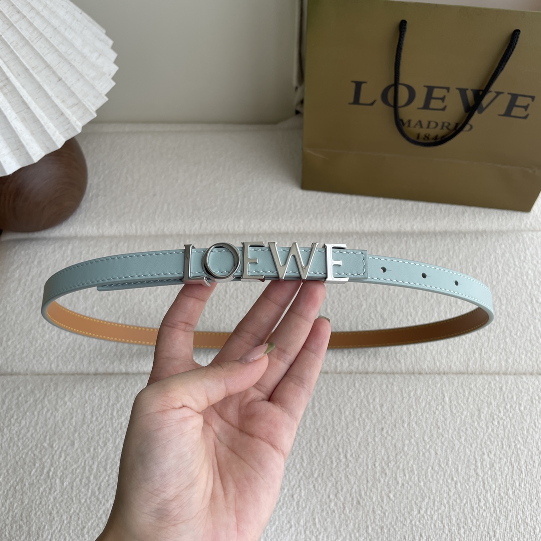 Loewe Womens Leather Belt Width 15mm-0005