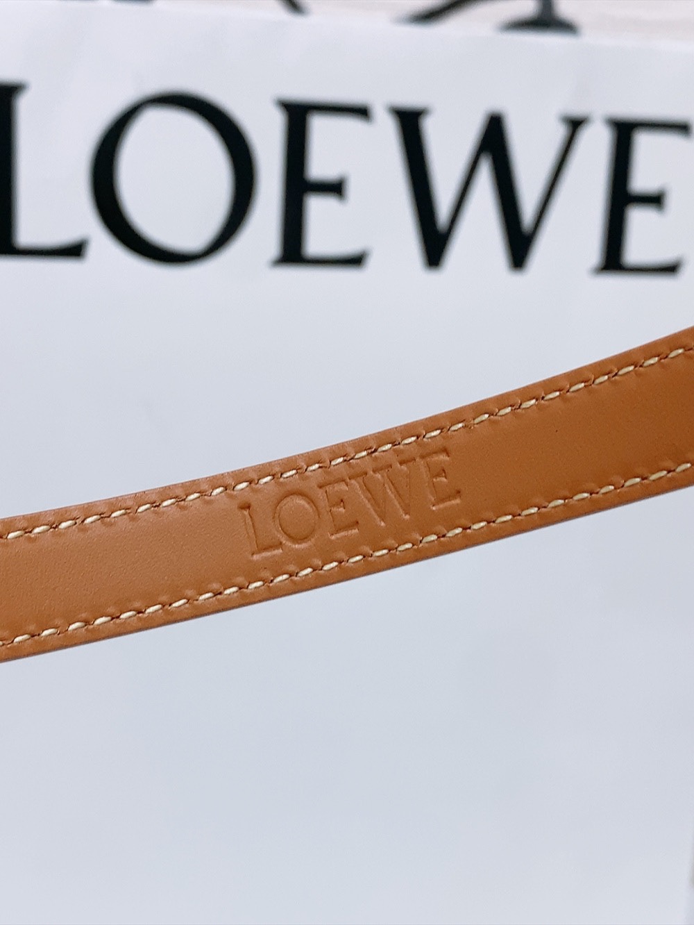 Loewe Womens Leather Belt Width 15mm-0007