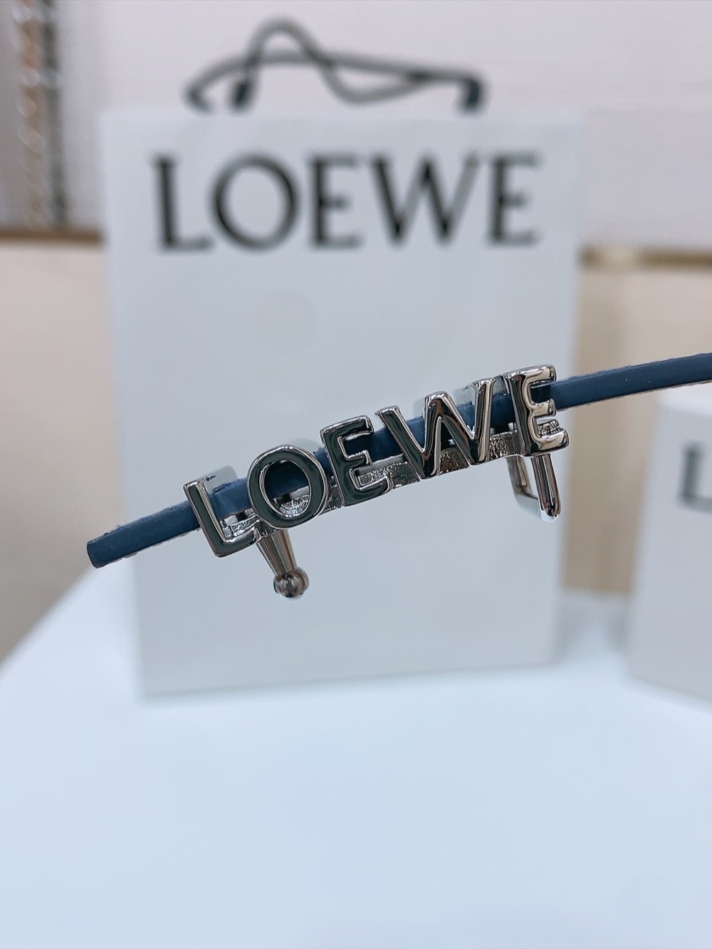 Loewe Womens Leather Belt Width 15mm-0008