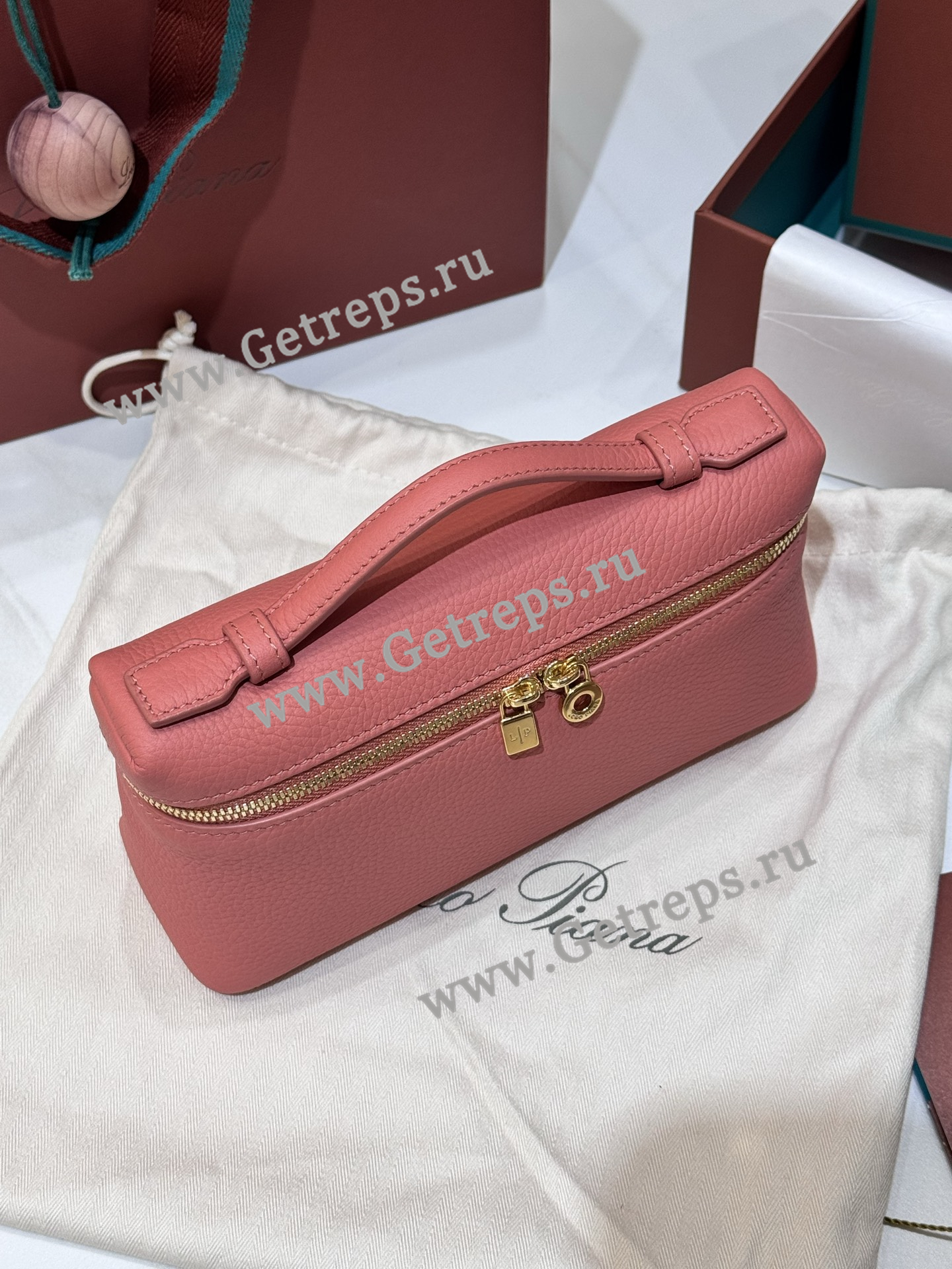 Loro Pian Extra pocket L19 Tangerine