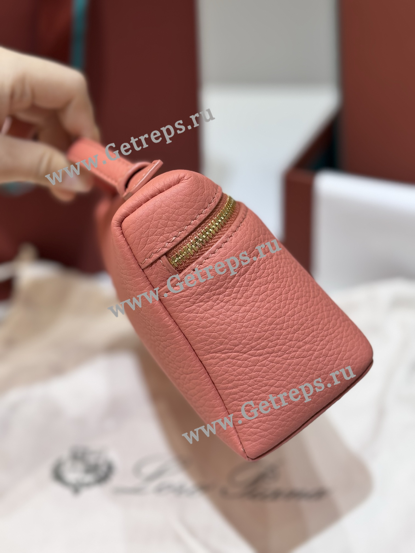 Loro Pian Extra pocket L19 Tangerine