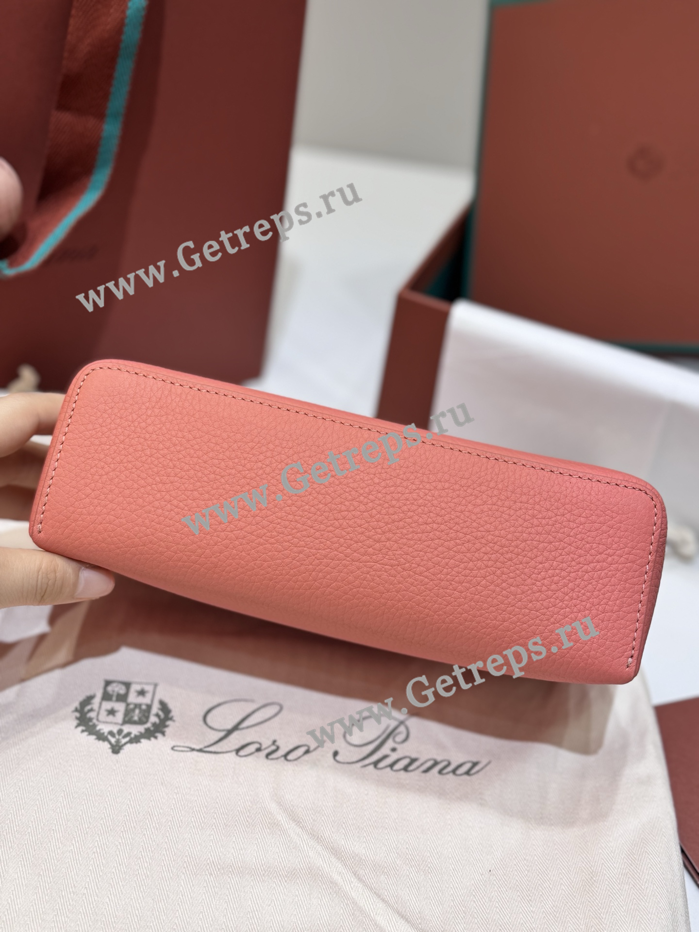 Loro Pian Extra pocket L19 Tangerine