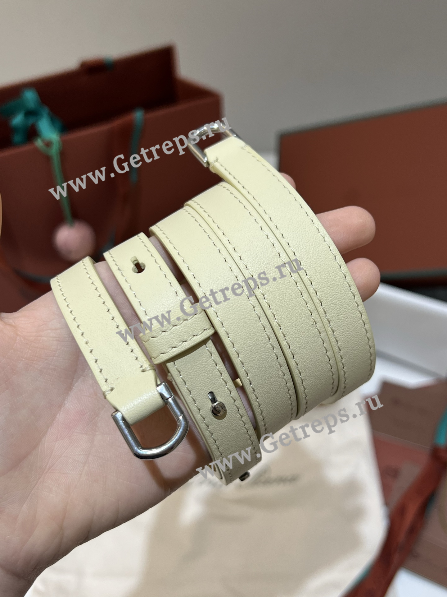 Loro Pian Extra pocket L19 Velvet Light Yellow