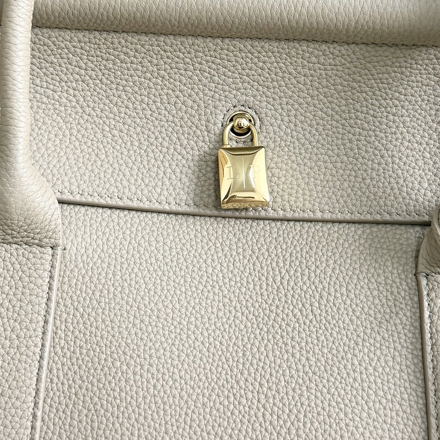 Loro Piana  Loom Bag L32 Light Travertine