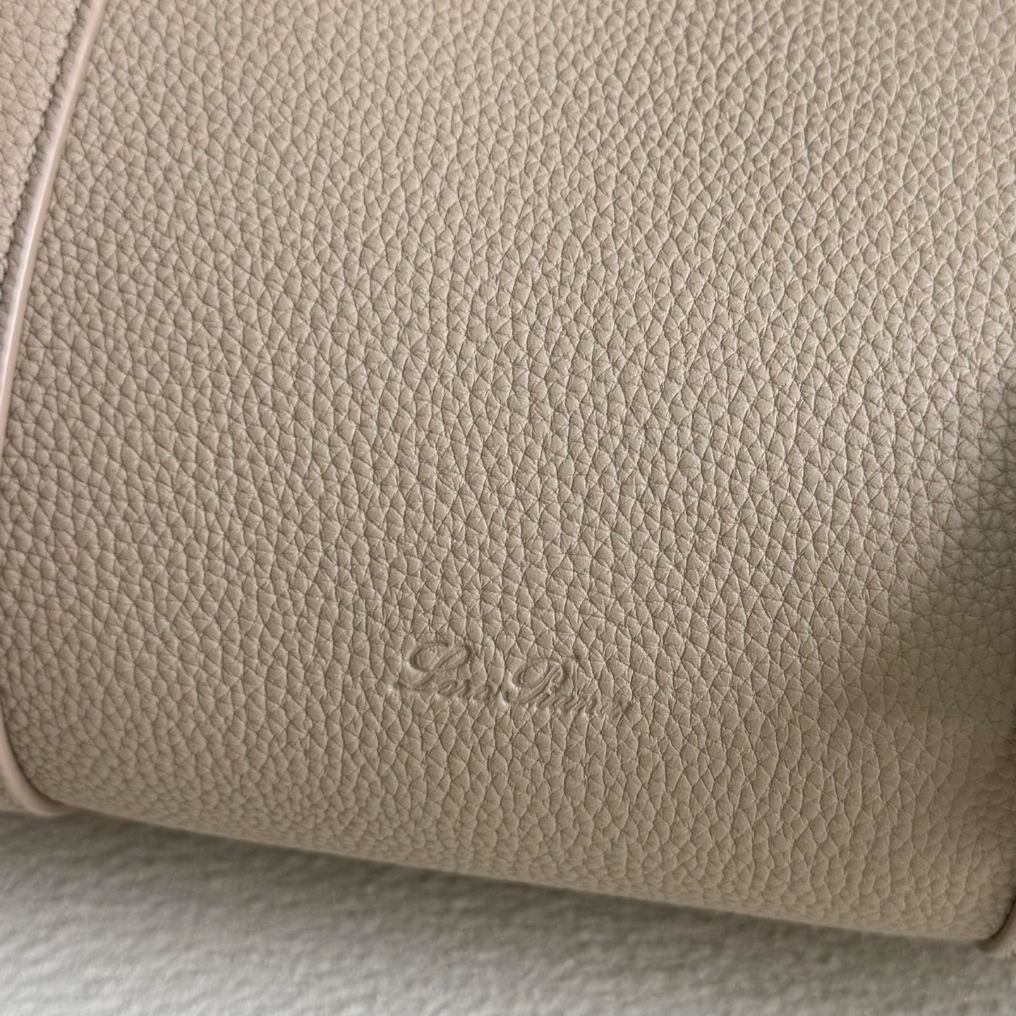 Loro Piana  Loom Bag L32 Light Travertine