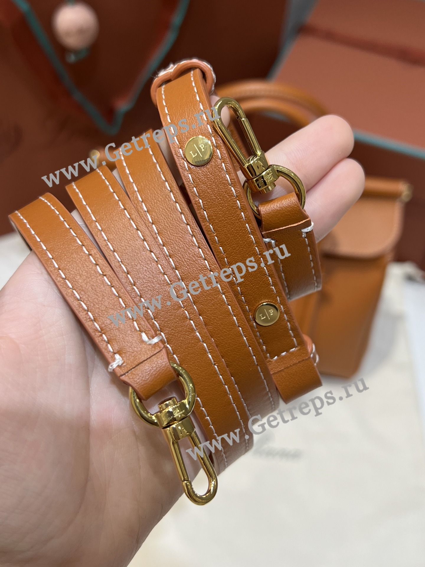 Loro Piana Loom Bag L25 Calfskin-11