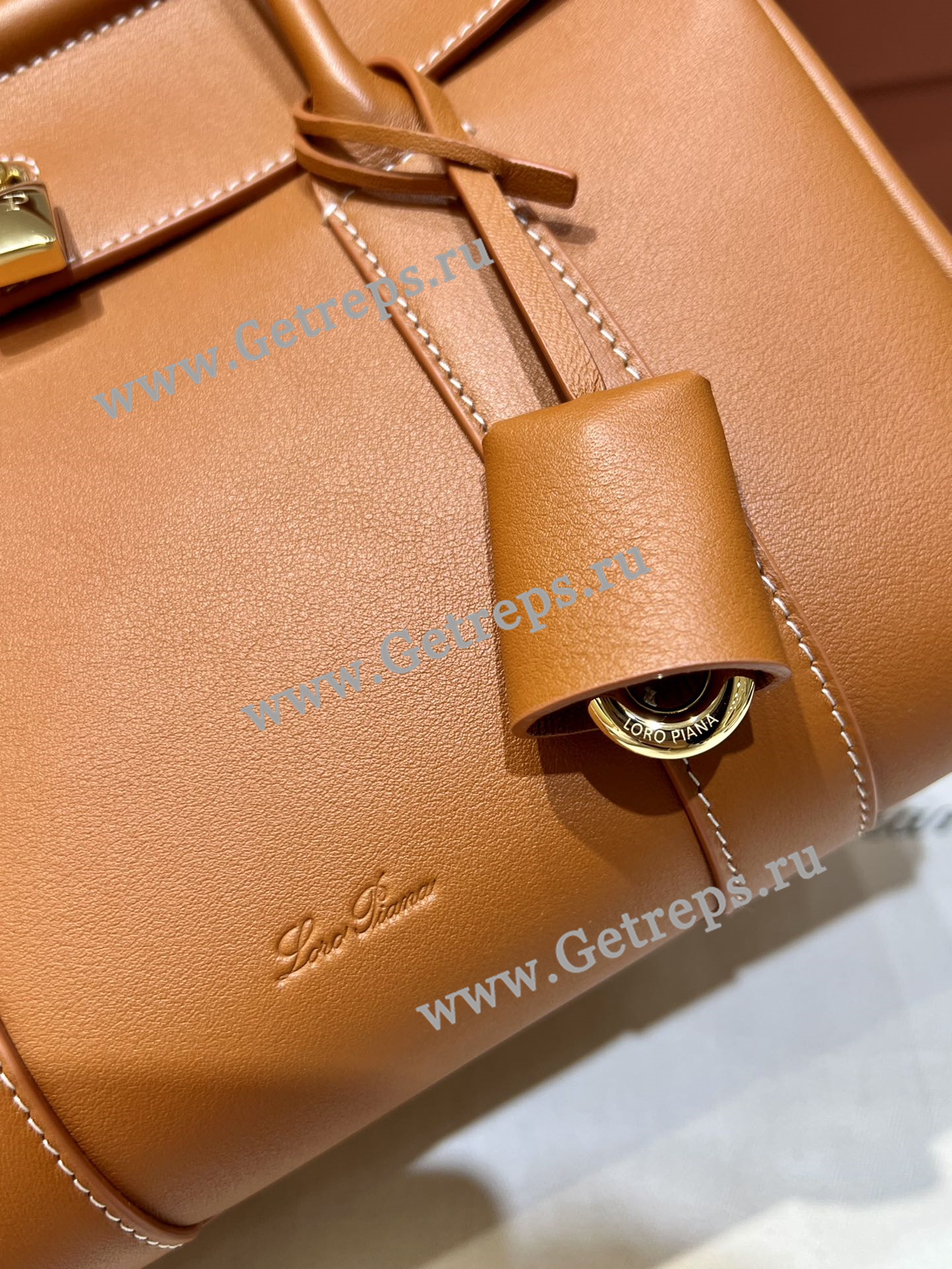 Loro Piana Loom Bag L25 Calfskin-11