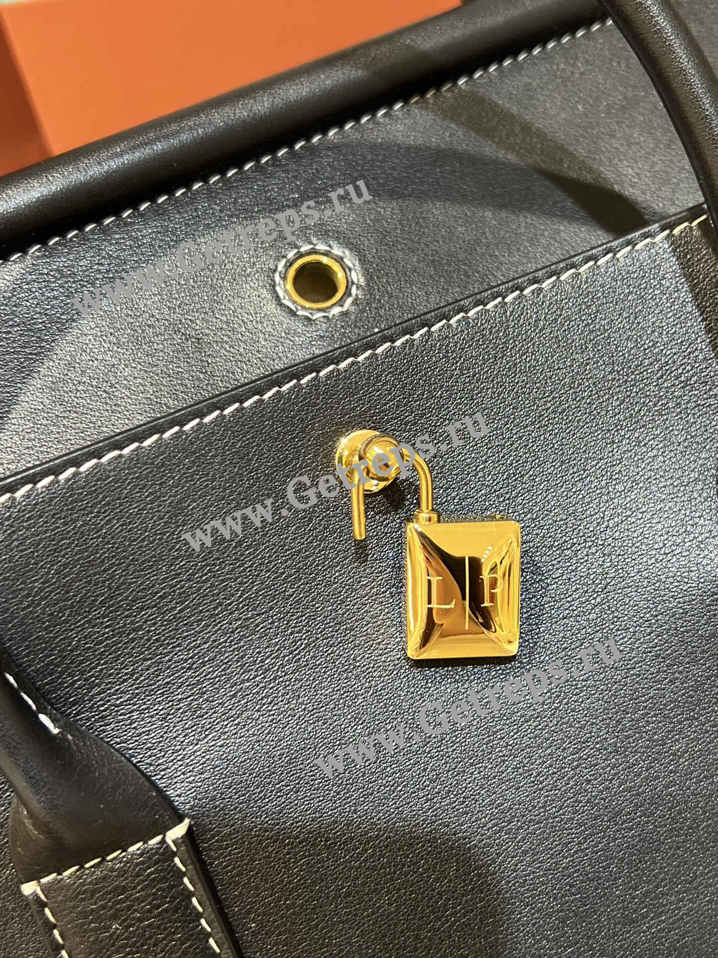 Loro Piana Loom Bag L25 Calfskin-12