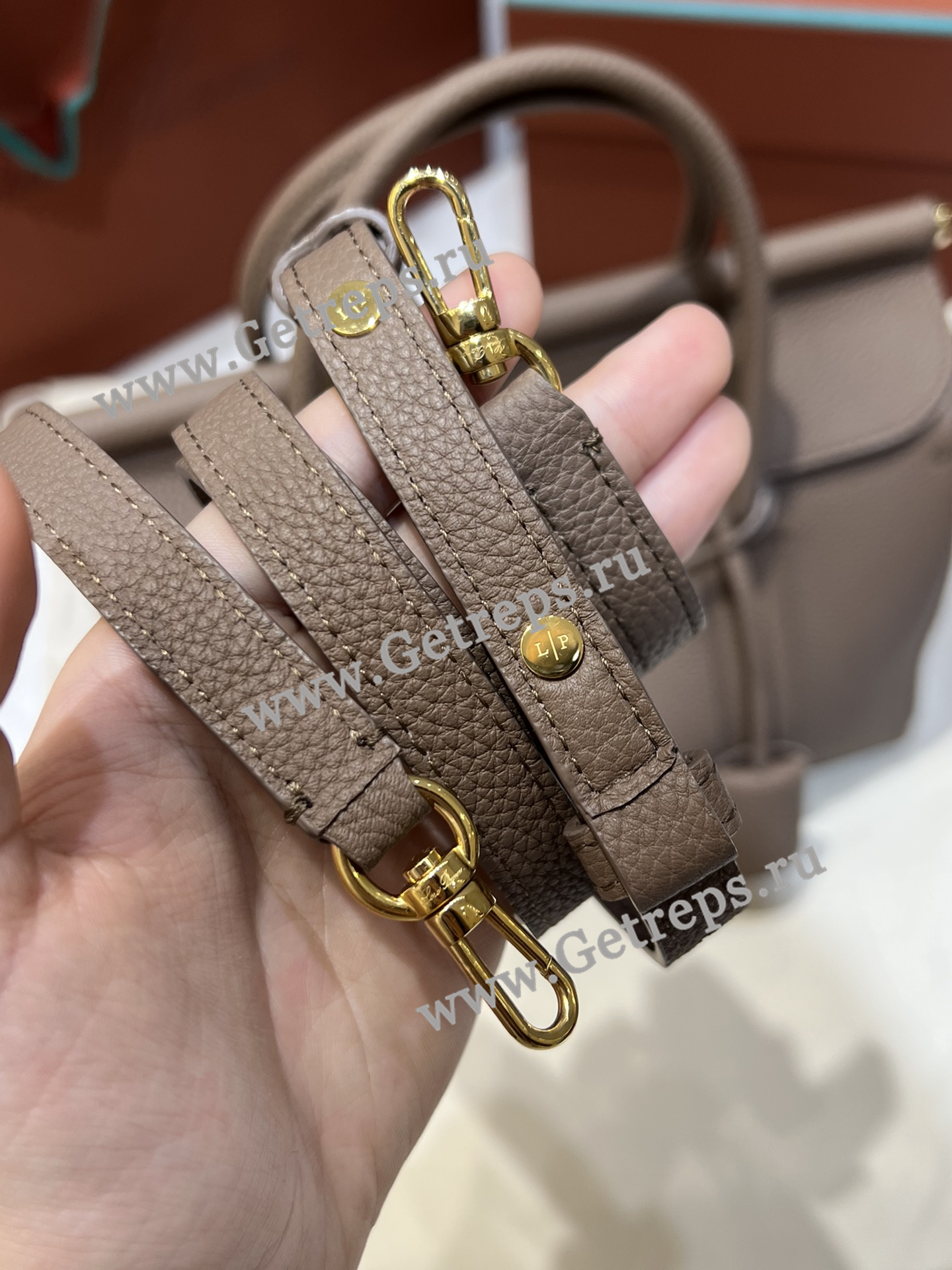 Loro Piana Loom Bag L25 Calfskin-13