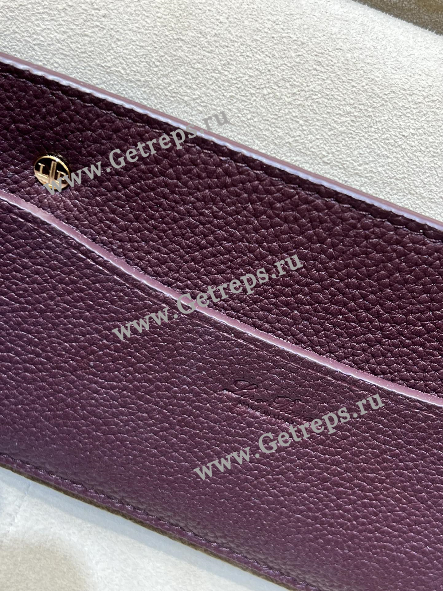 Loro Piana Loom Bag L25 Grained Calfskin-10