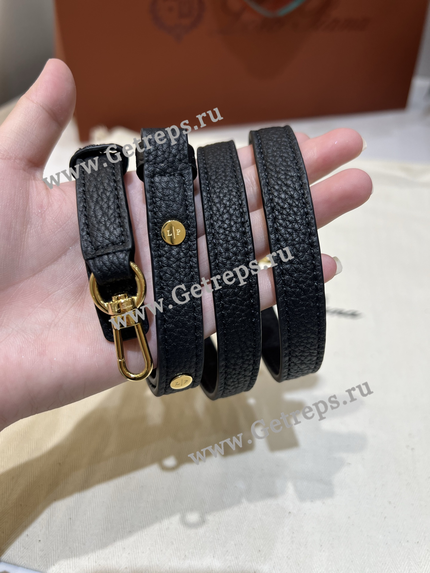 Loro Piana Loom Bag L25 Grained Calfskin-2