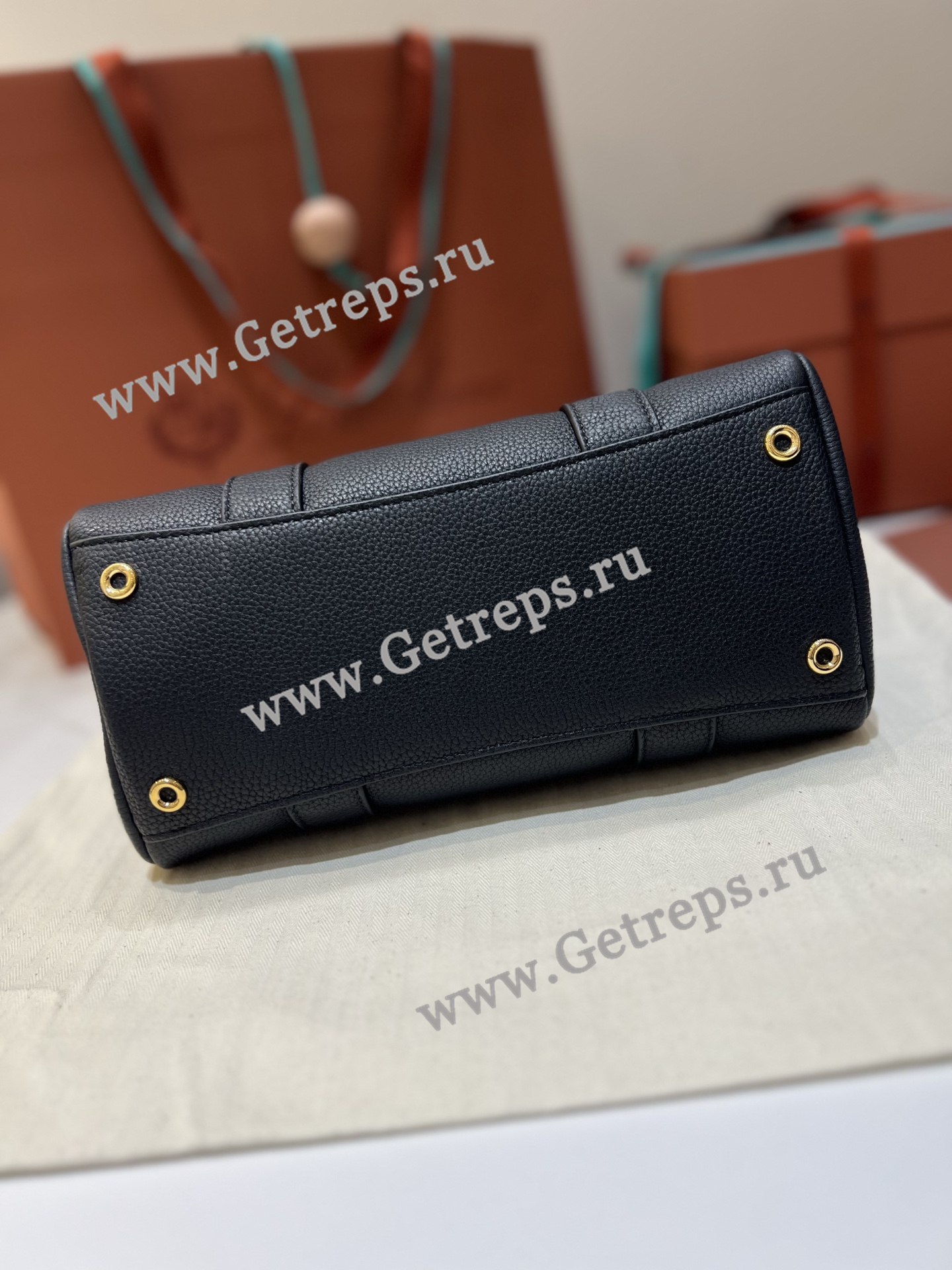 Loro Piana Loom Bag L25 Grained Calfskin-2