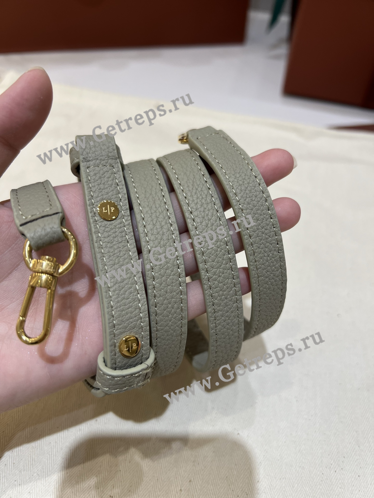 Loro Piana Loom Bag L25 Grained Calfskin-3