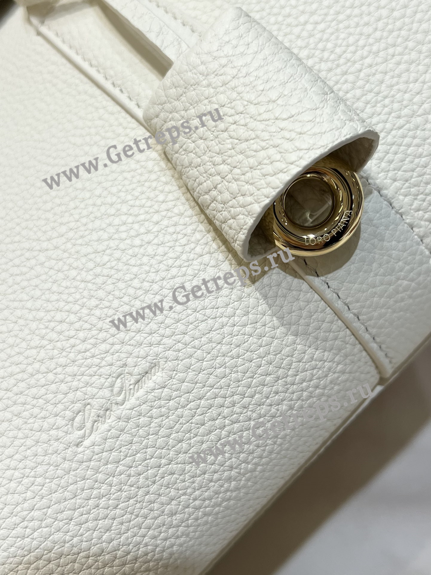 Loro Piana Loom Bag L25 Grained Calfskin-4