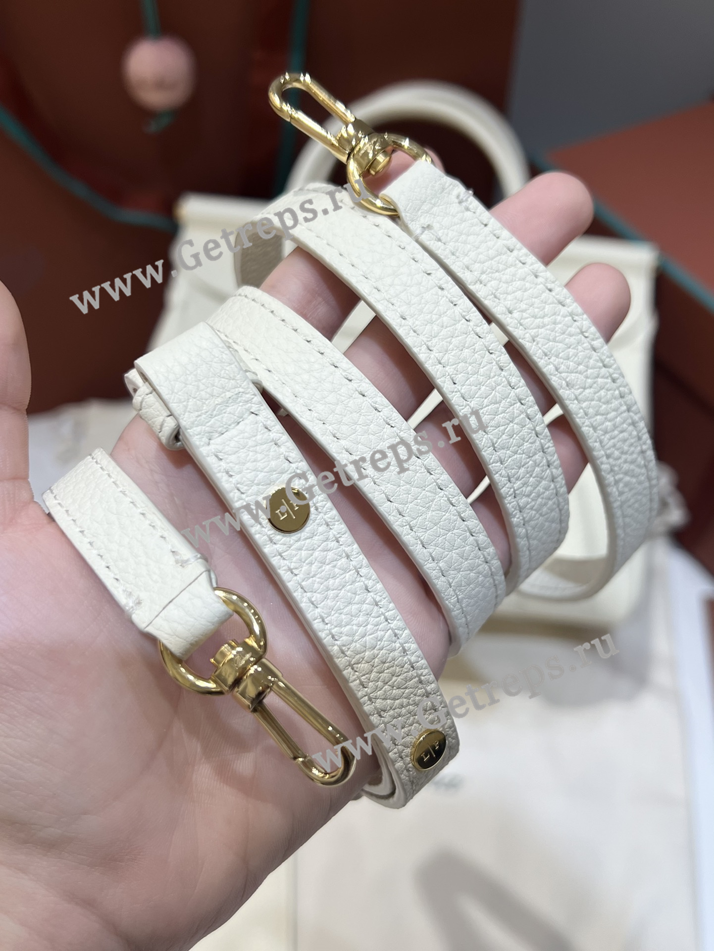 Loro Piana Loom Bag L25 Grained Calfskin-4