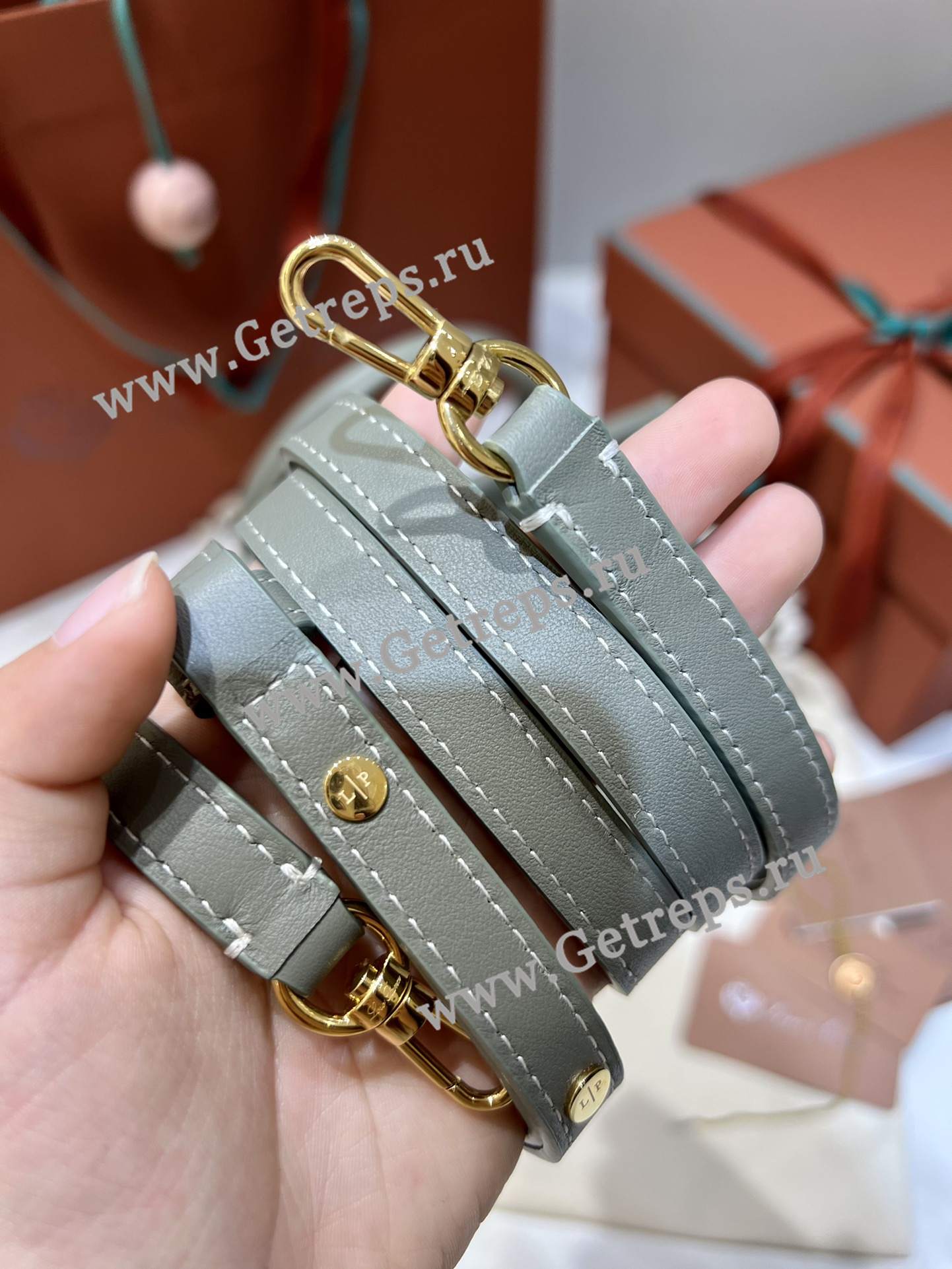 Loro Piana Loom Bag L25 Grained Calfskin-5