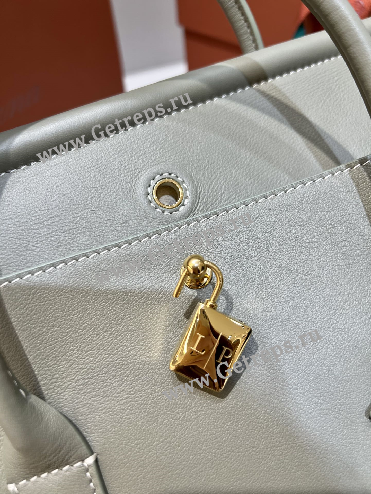 Loro Piana Loom Bag L25 Grained Calfskin-5