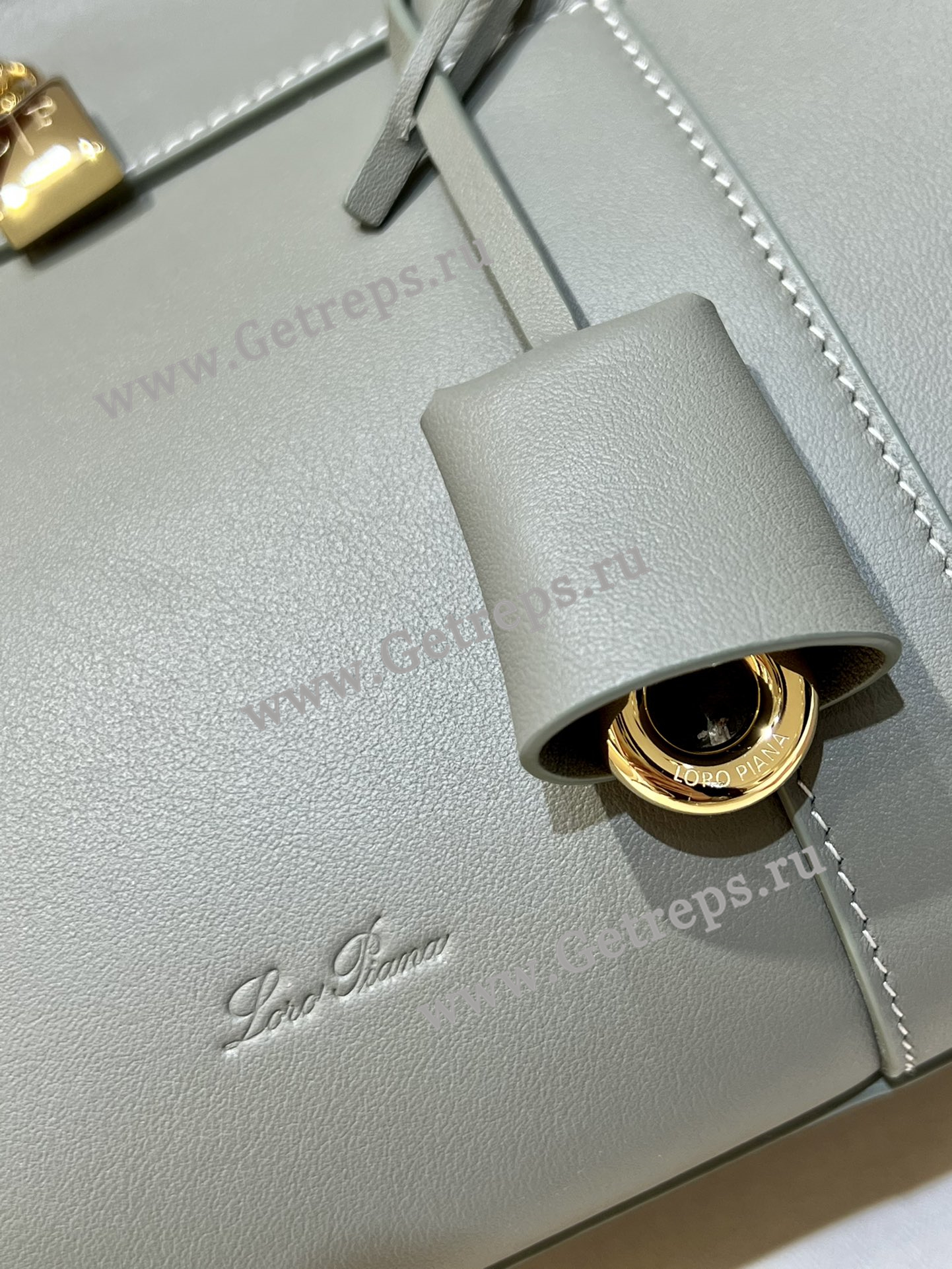 Loro Piana Loom Bag L25 Grained Calfskin-5