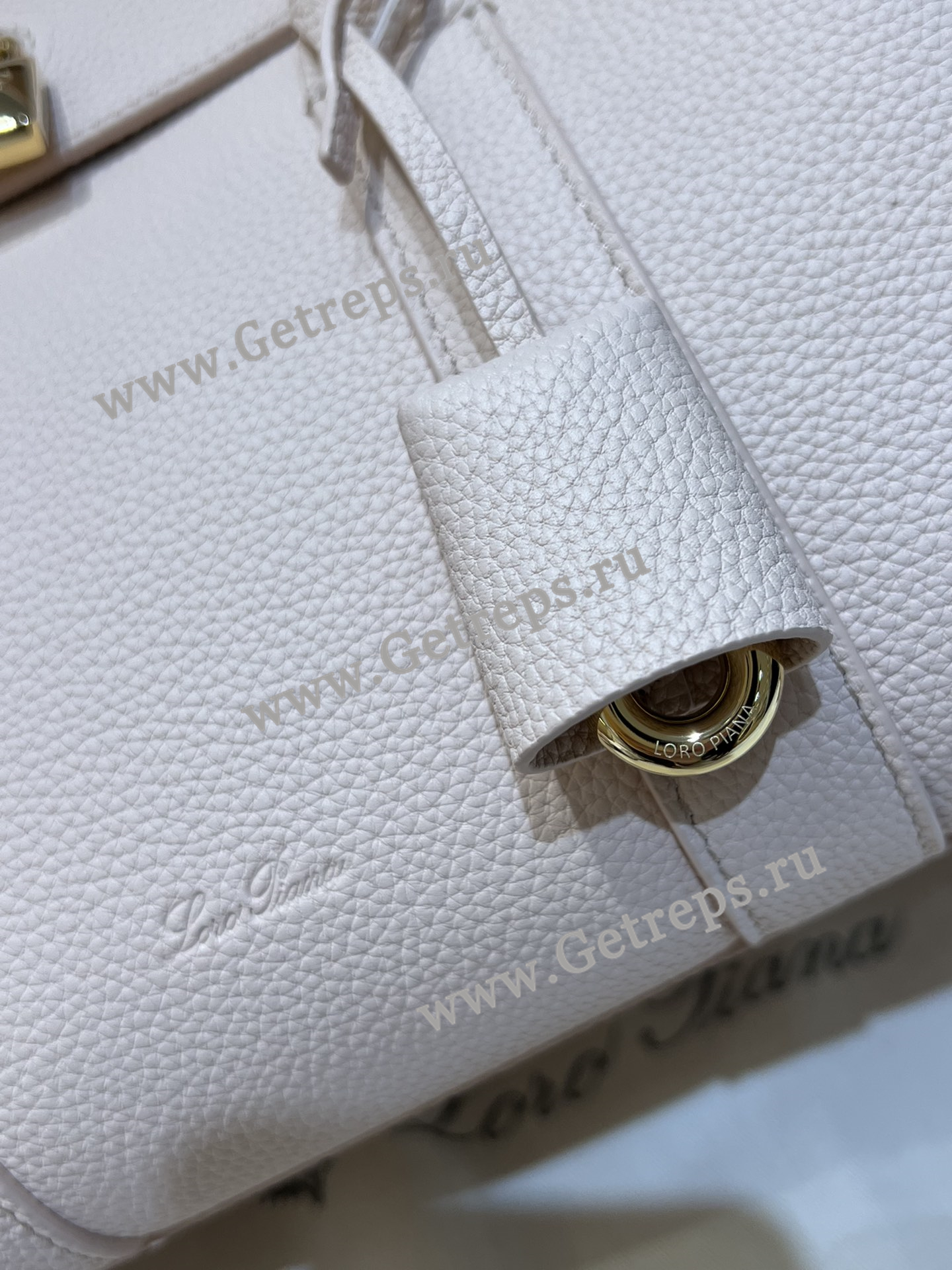 Loro Piana Loom Bag L25 Grained Calfskin-6