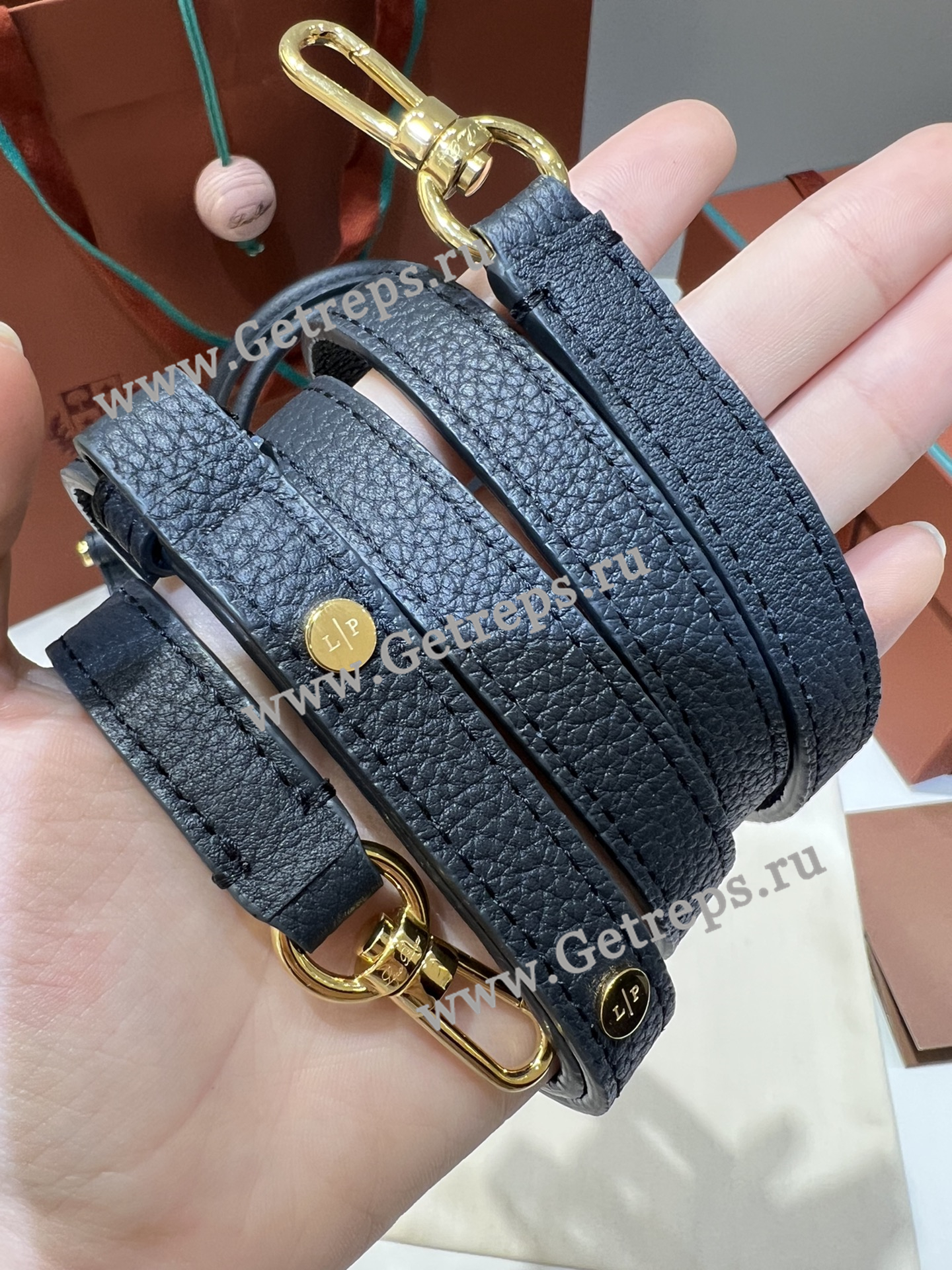 Loro Piana Loom Bag L25 Grained Calfskin-7