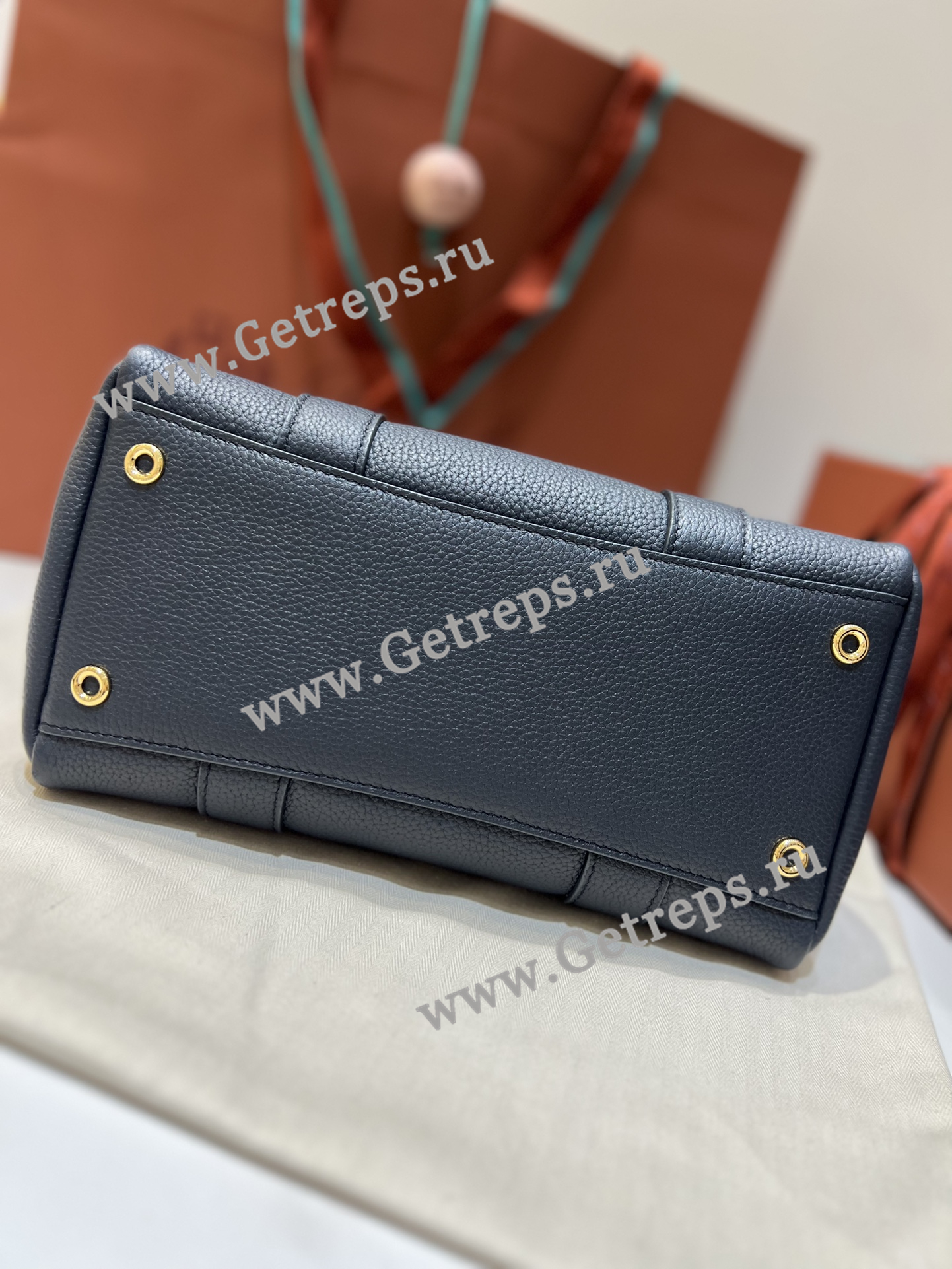 Loro Piana Loom Bag L25 Grained Calfskin-7