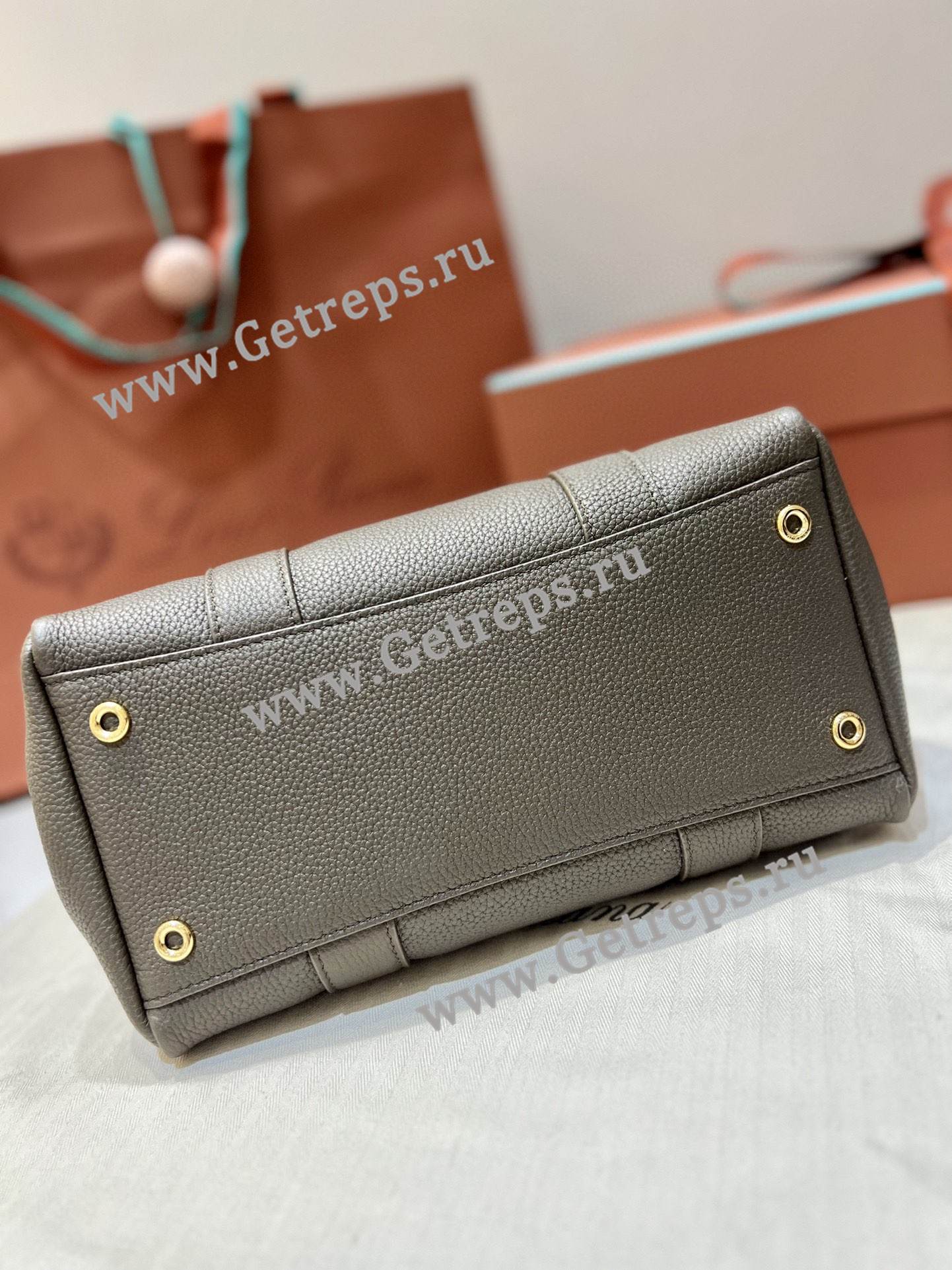 Loro Piana Loom Bag L25 Grained Calfskin-9