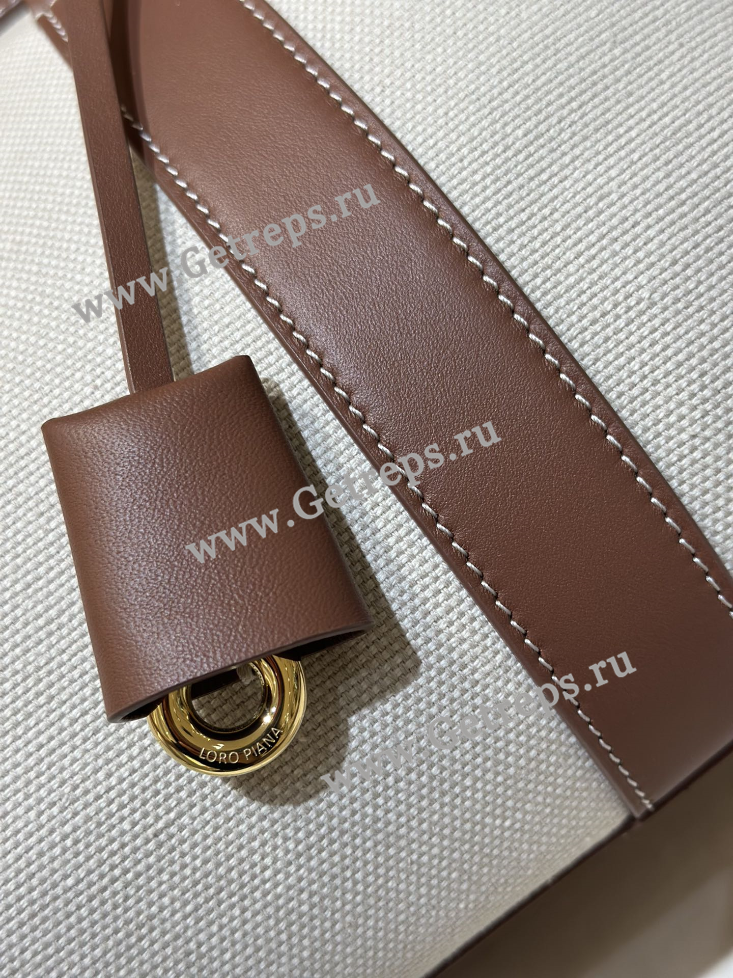 Loro Piana Loom Bag L32 Cotton Linen-11