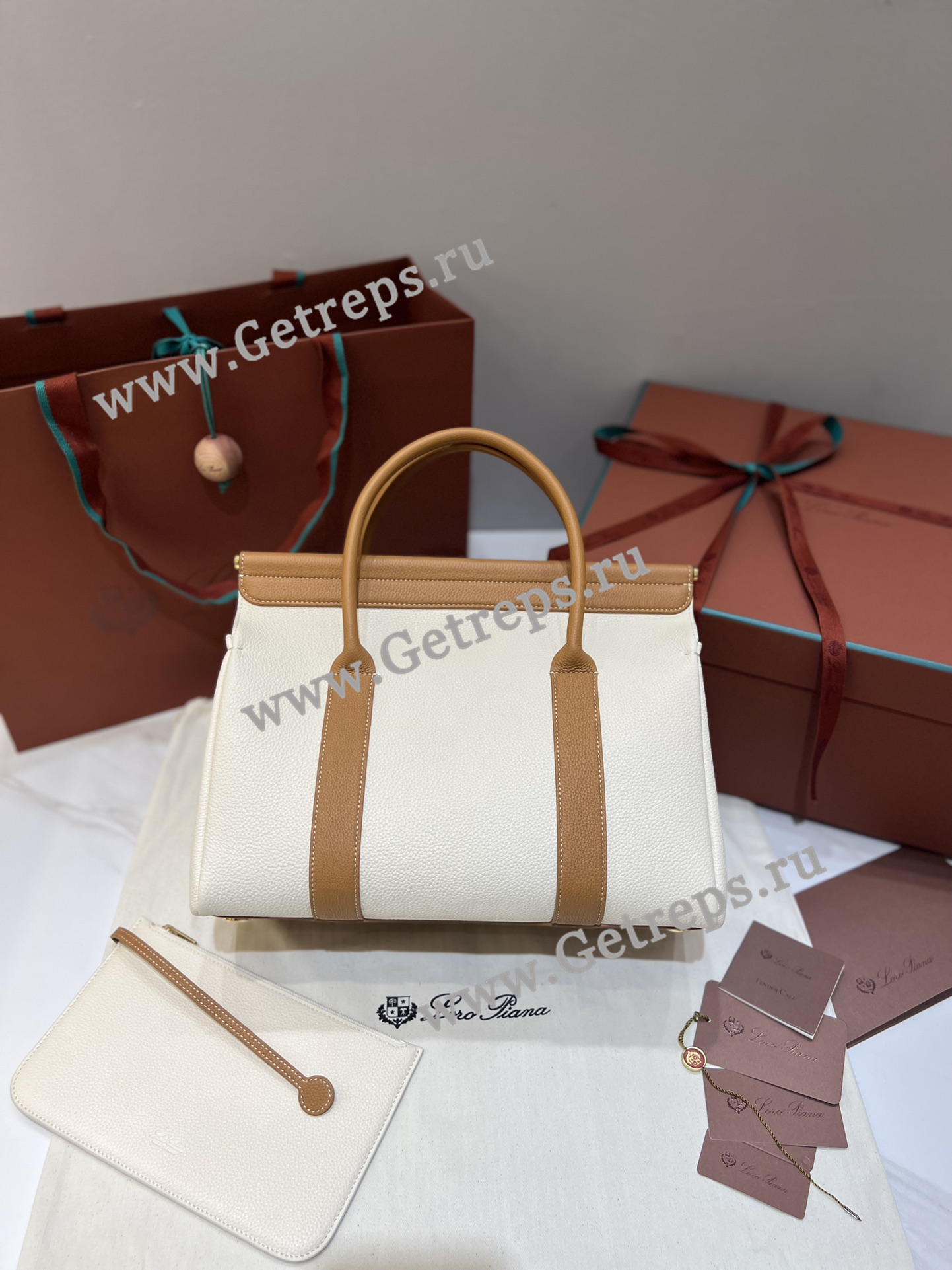 Loro Piana Loom Bag L32 Cotton Linen-12