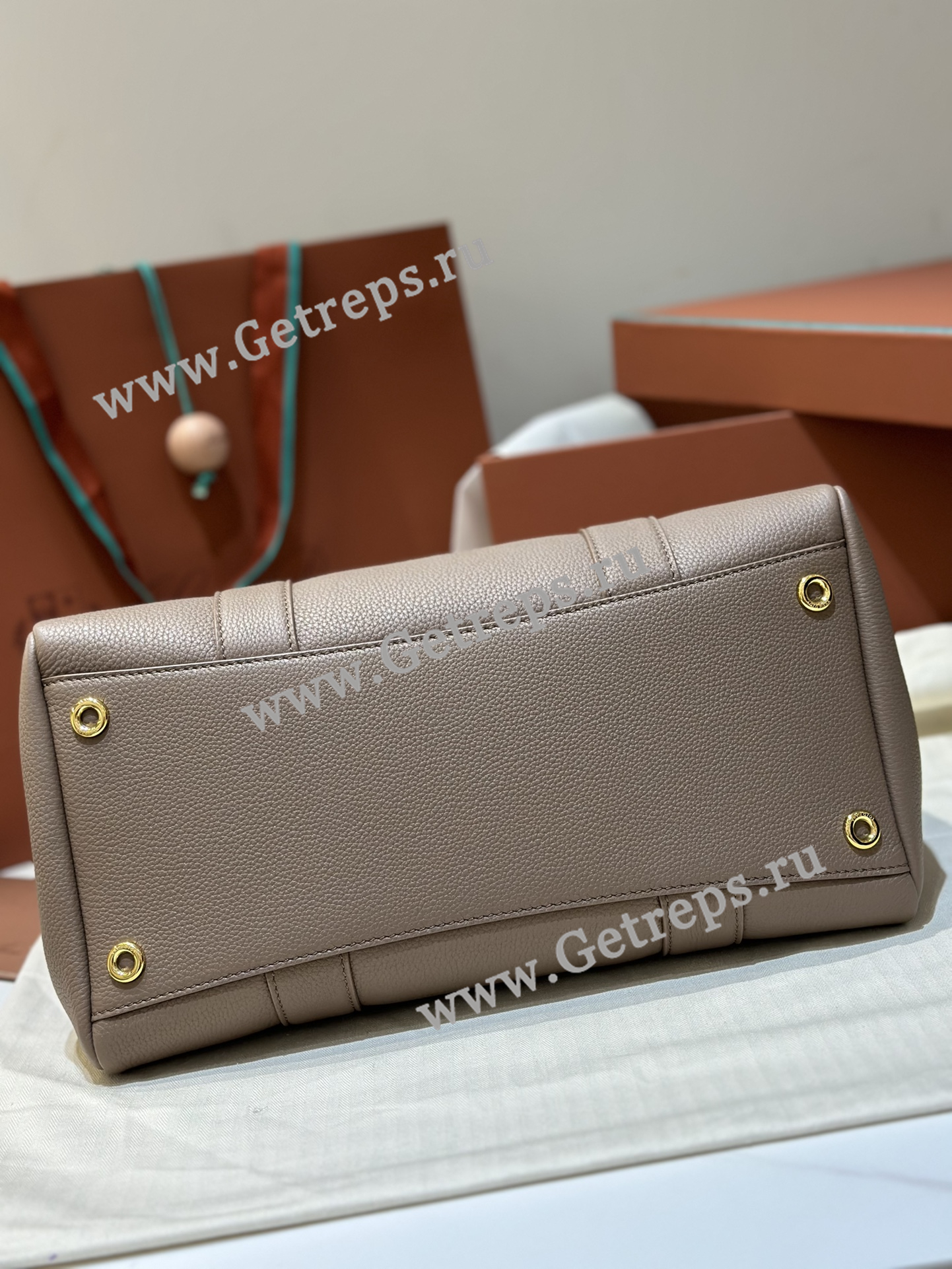 Loro Piana Loom Bag L32 Grained Calfskin-4