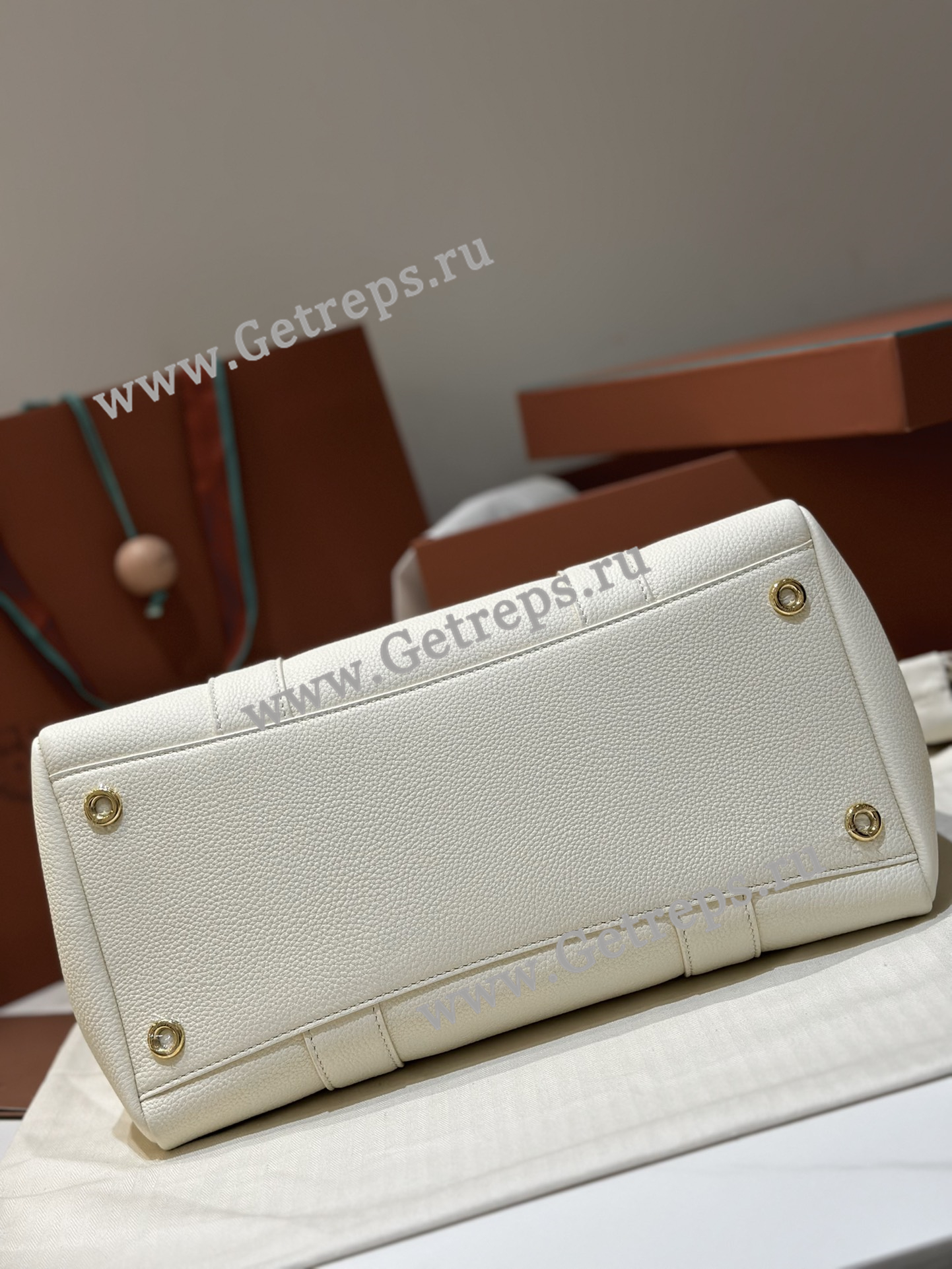 Loro Piana Loom Bag L32 Grained Calfskin-5