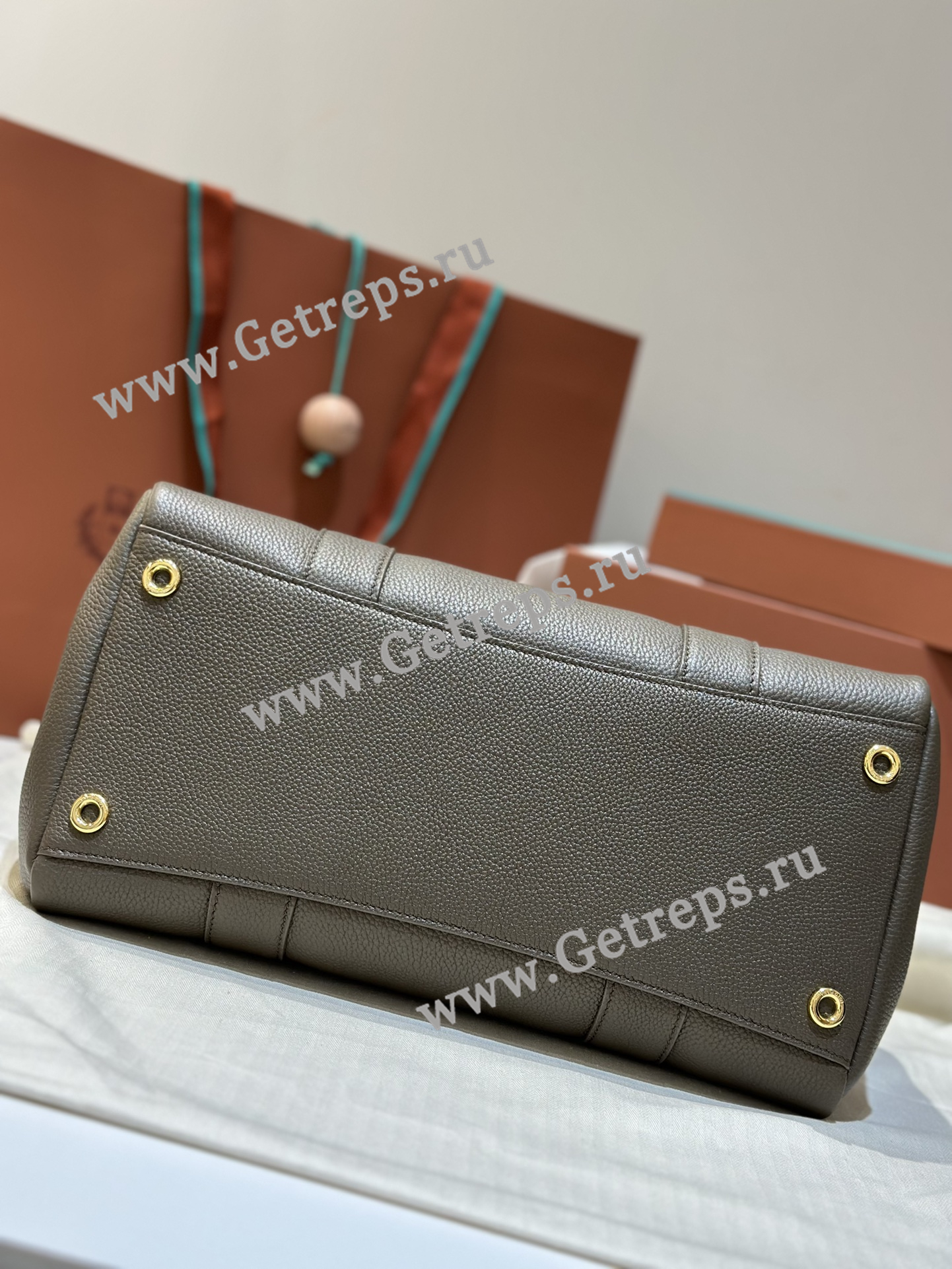 Loro Piana Loom Bag L32 Grained Calfskin-6